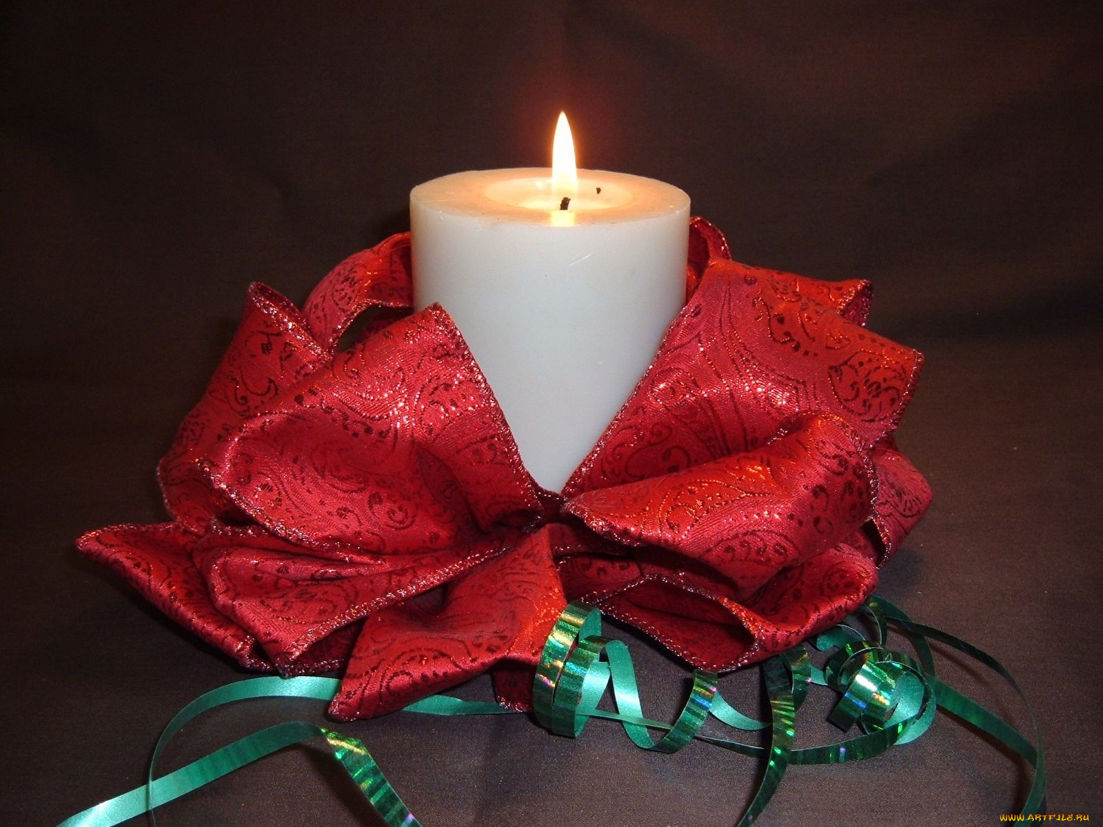 праздничные, новогодние, свечи