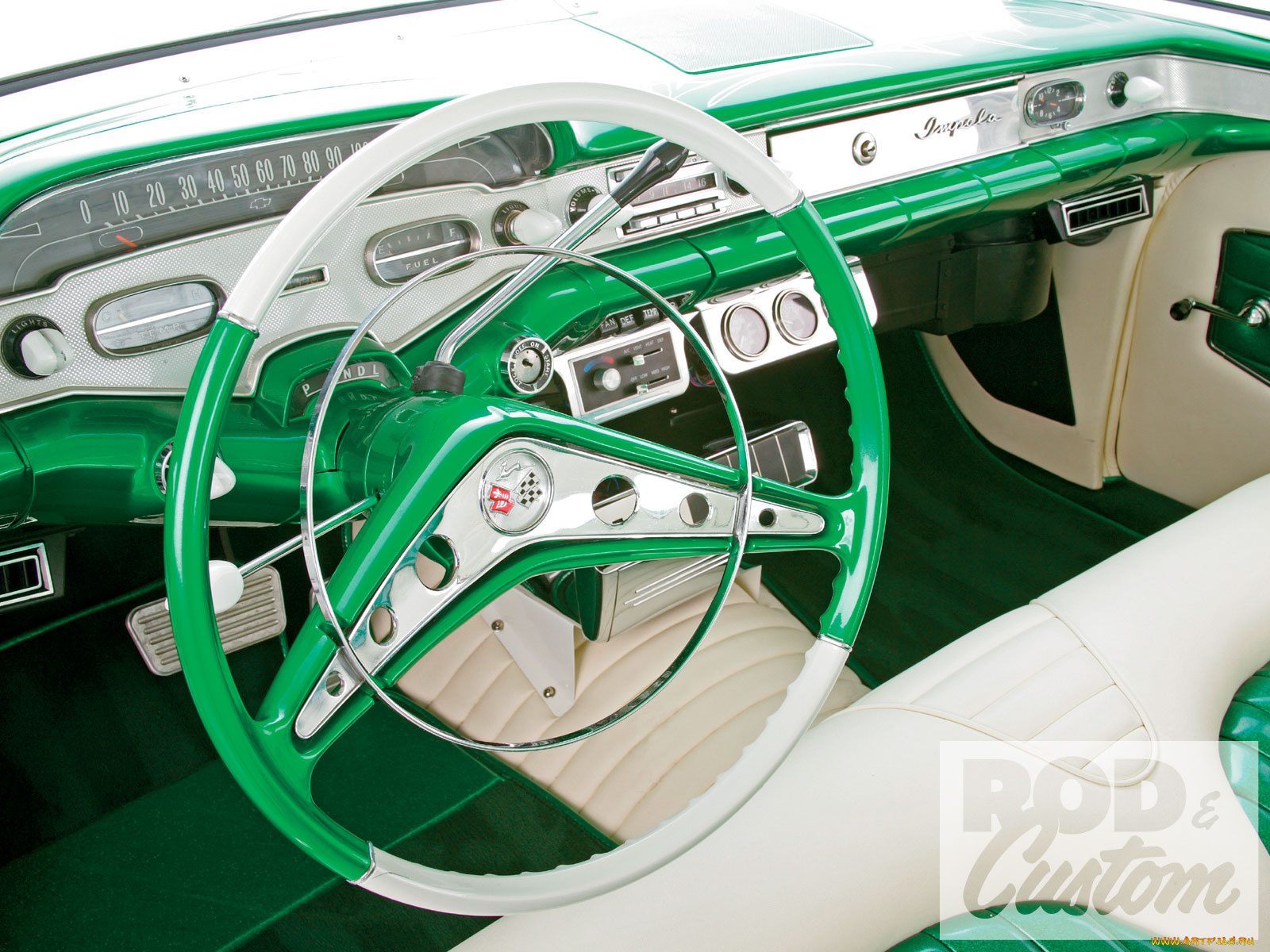 1958, chevrolet, impala, автомобили, спидометры, торпедо