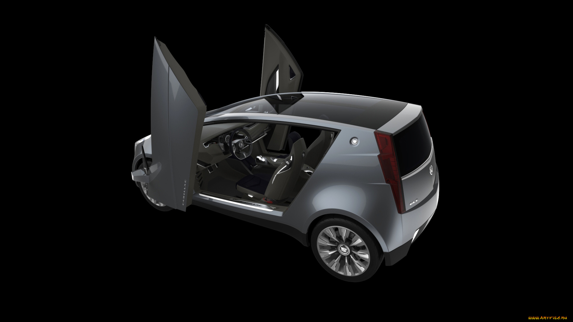 urban, luxury, concept, 2010, автомобили, cadillac