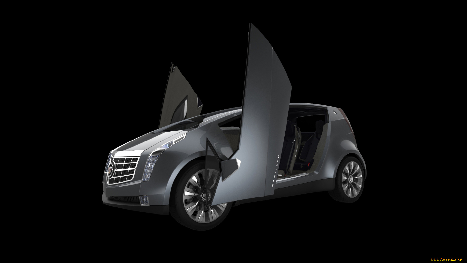 urban, luxury, concept, 2010, автомобили, cadillac