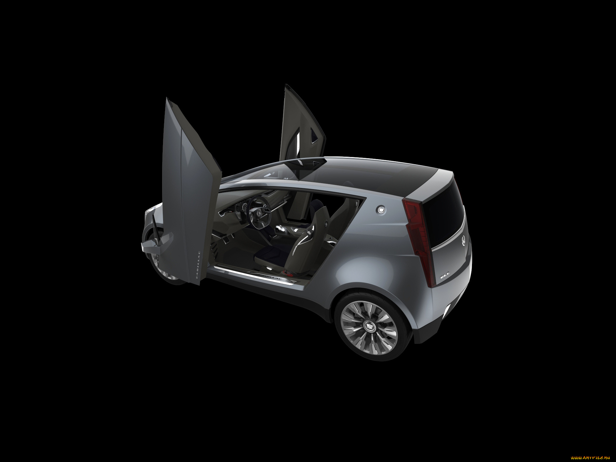 urban, luxury, concept, 2010, автомобили, cadillac