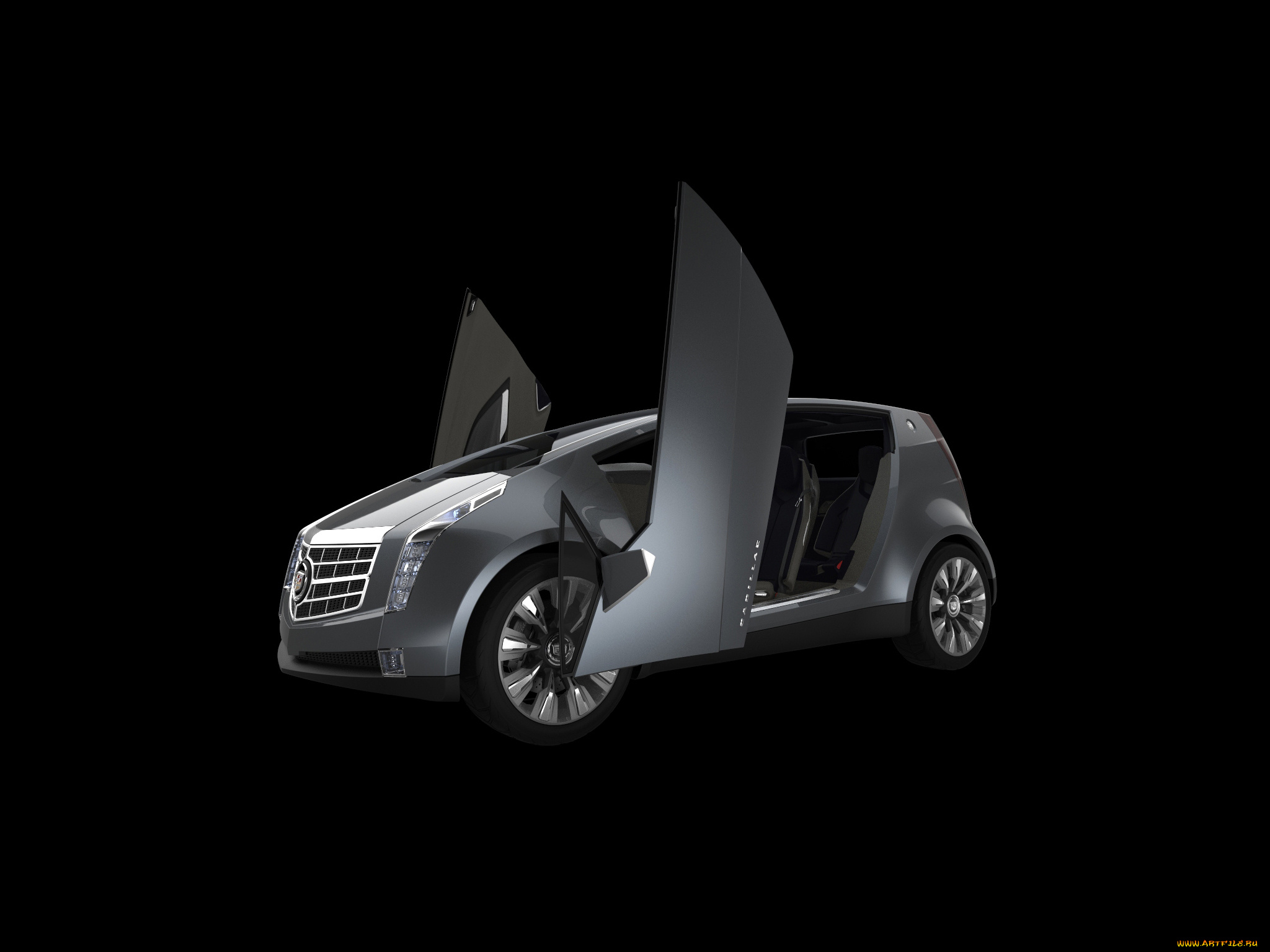 urban, luxury, concept, 2010, автомобили, cadillac
