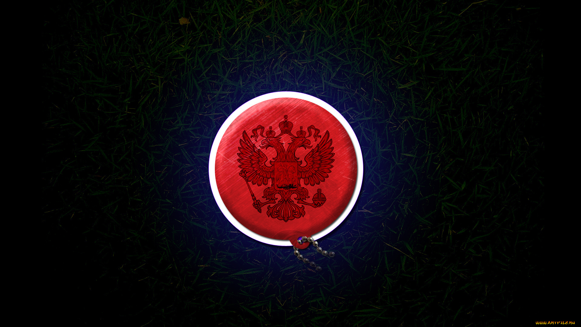 3д, графика, другое, значок, черный, герб, россия, трава, синий, красный