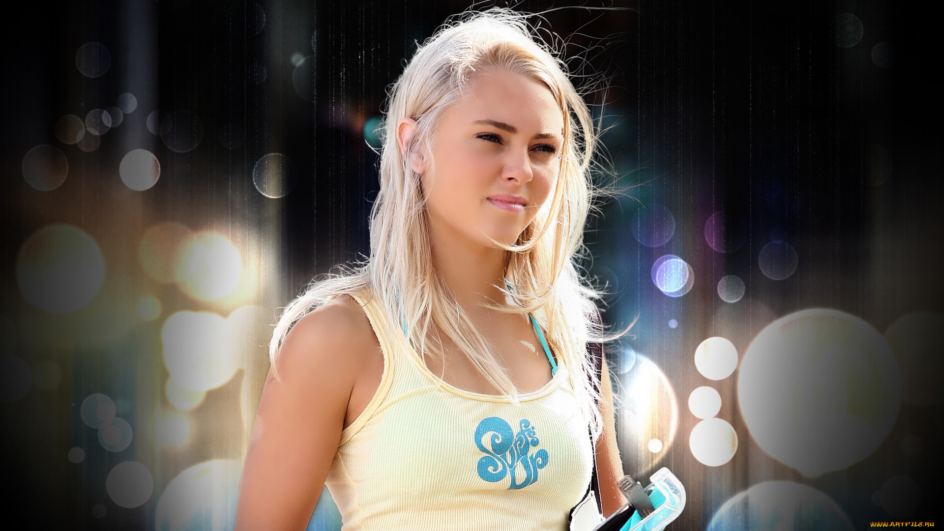 Anna, Sophia, Robb, девушки, , , , блондинка, задумчивый, взгляд