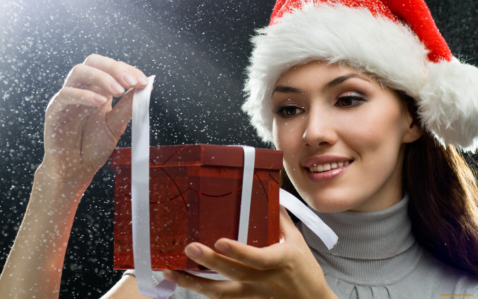 -Unsort, Снегурочки, девушки, unsort, снегурочки, подарок, коробочка