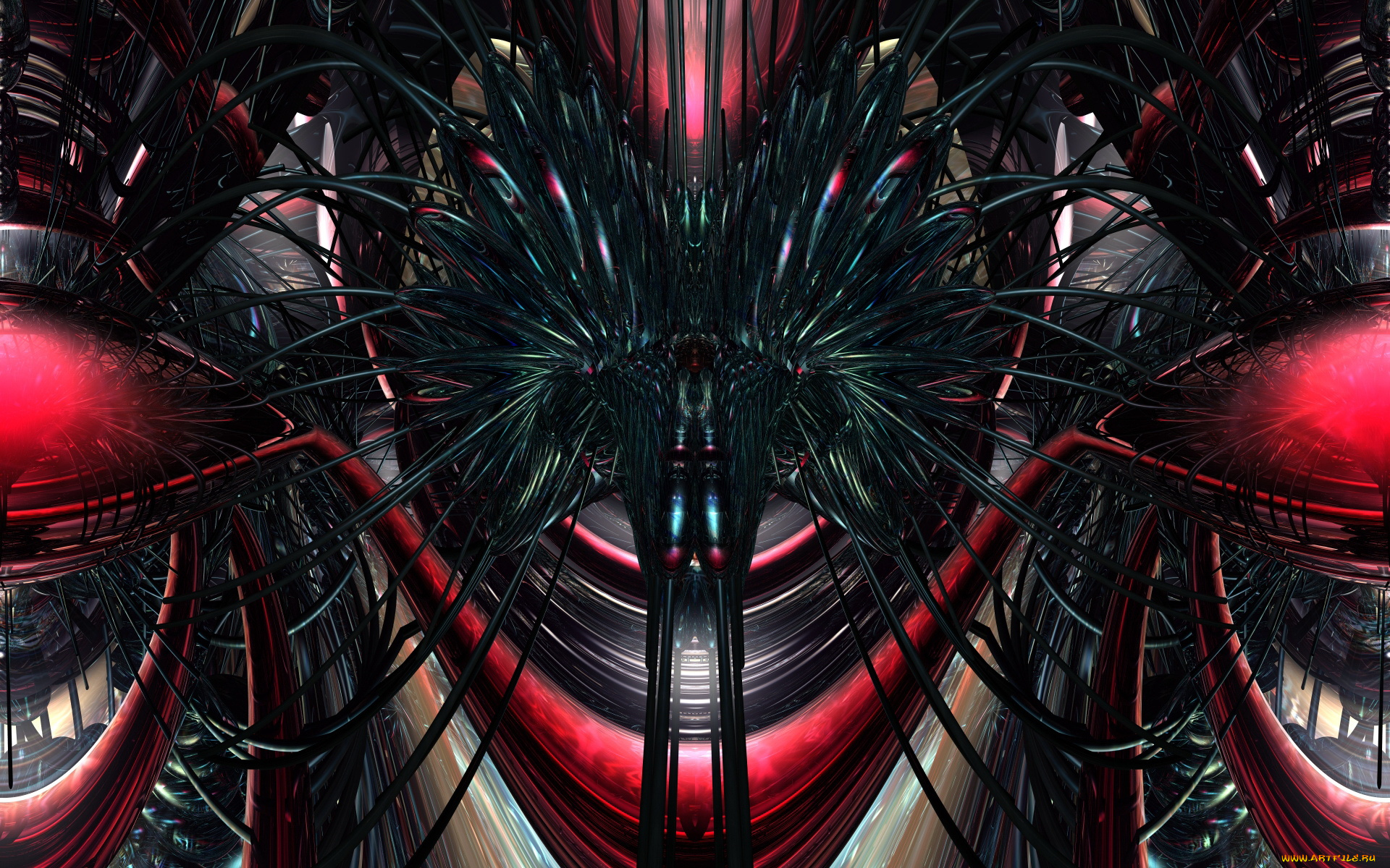 3д, графика, fractal, фракталы, абстракция