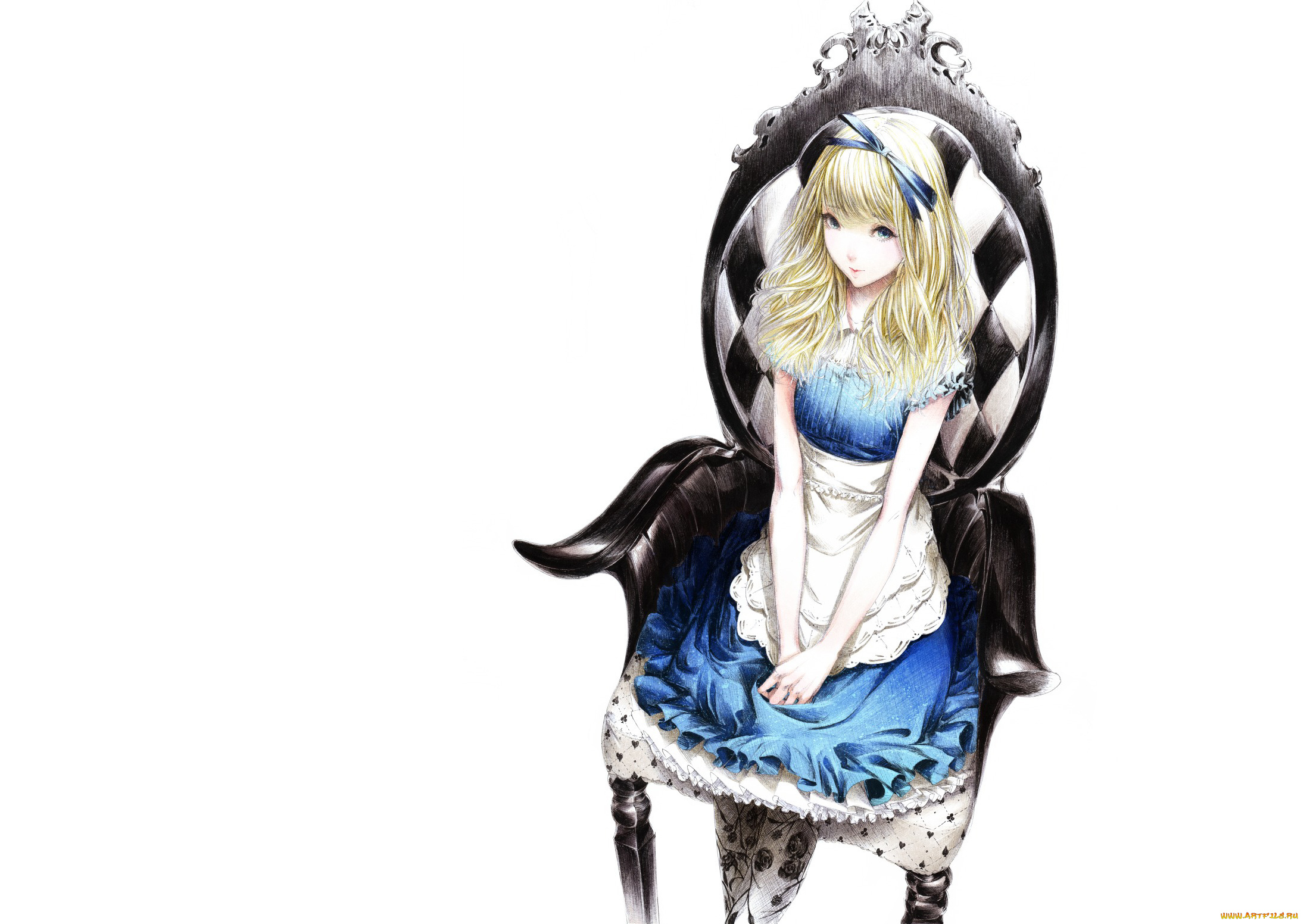 by, sawasawa, аниме, alice, in, wonderland