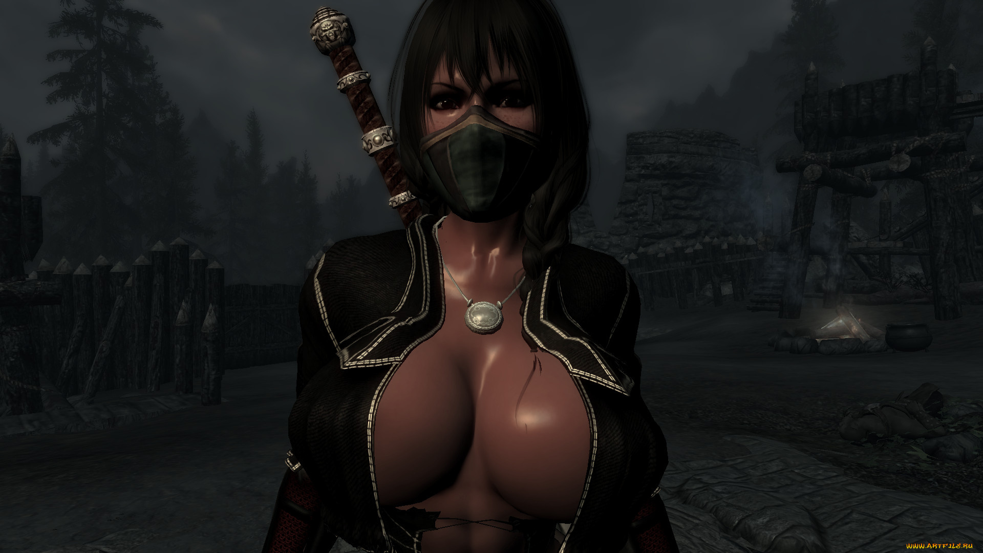 3д, графика, amazon, , амазонки, меч, девушка