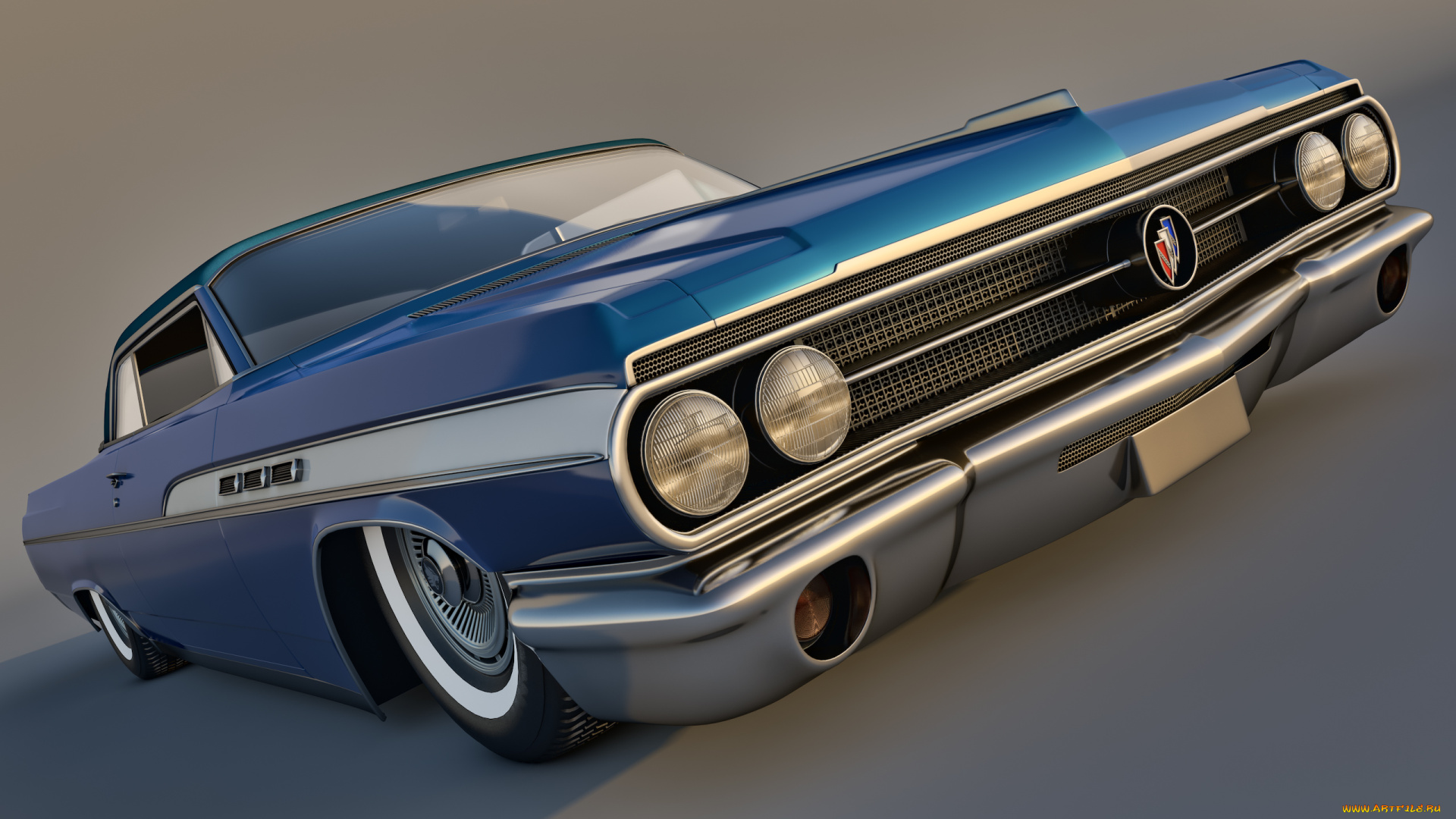 автомобили, 3д, convertible, mk1, wildcat, buick, 1963