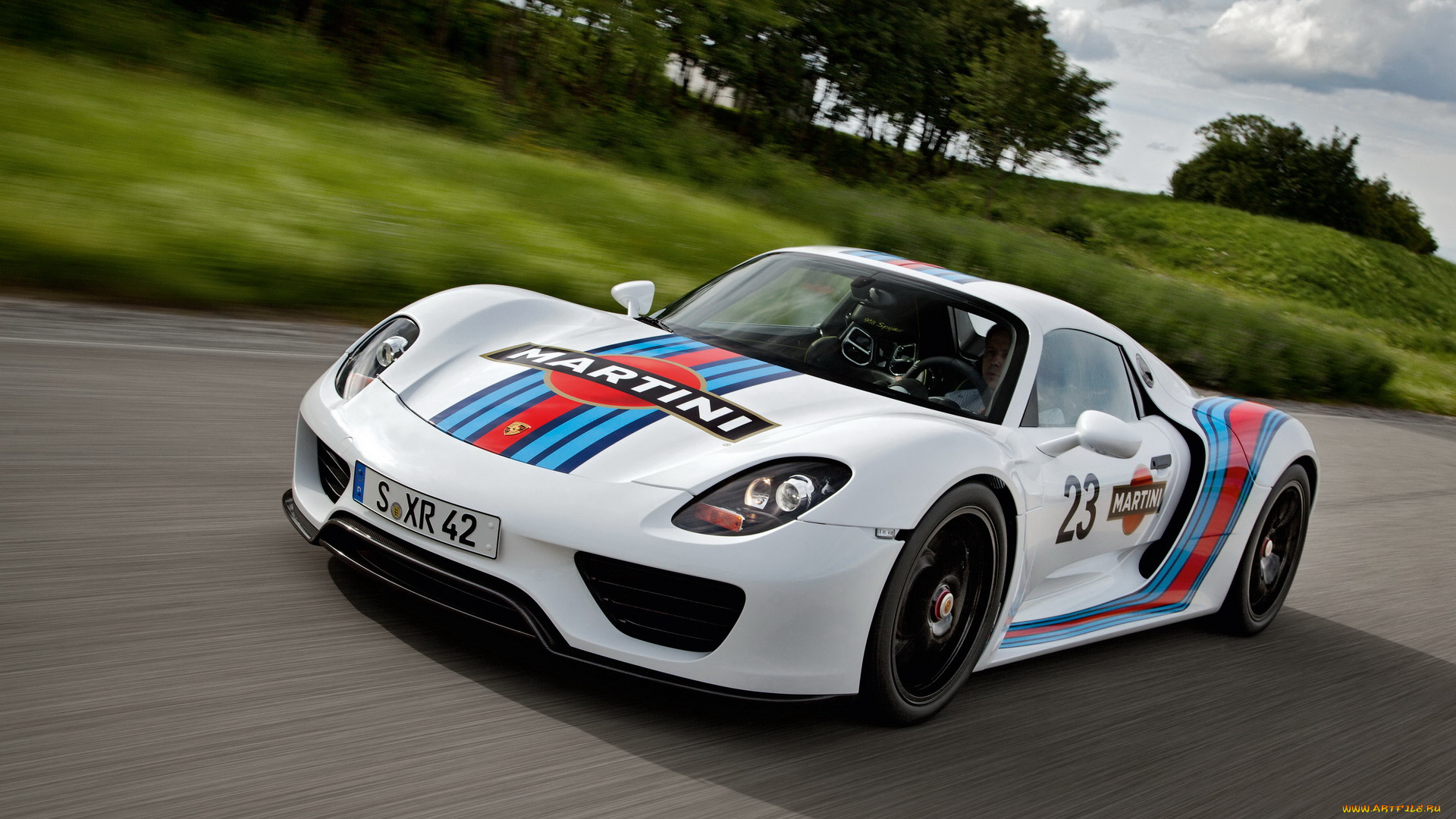 автомобили, porsche, spyder, 918, 2013