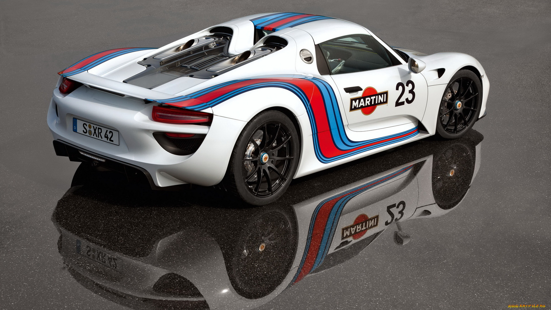 автомобили, porsche, spyder, 918, 2013