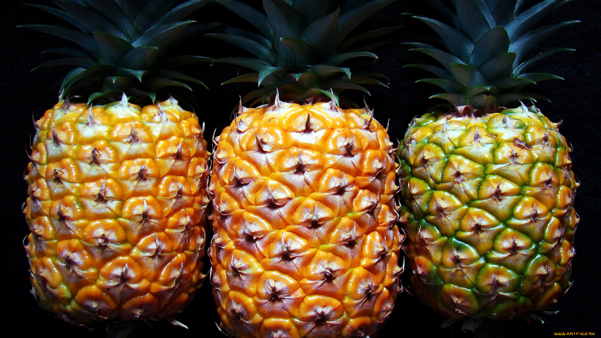 еда, ананас, ананасы