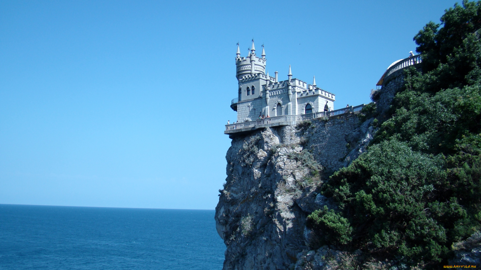 города, ласточкино, гнездо, , украина, замок