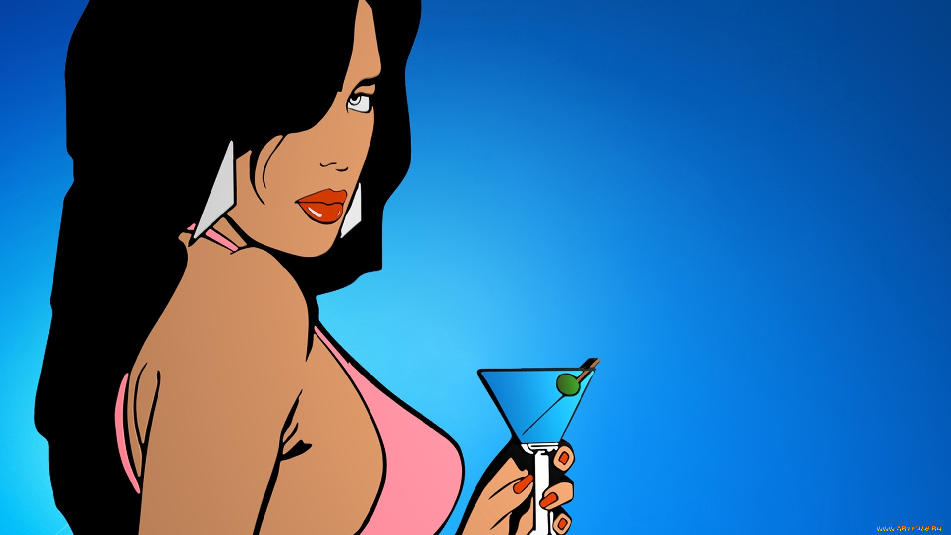 grand, theft, auto, , vice, city, видео, игры, grand, theft, auto, , vice, city, девушка