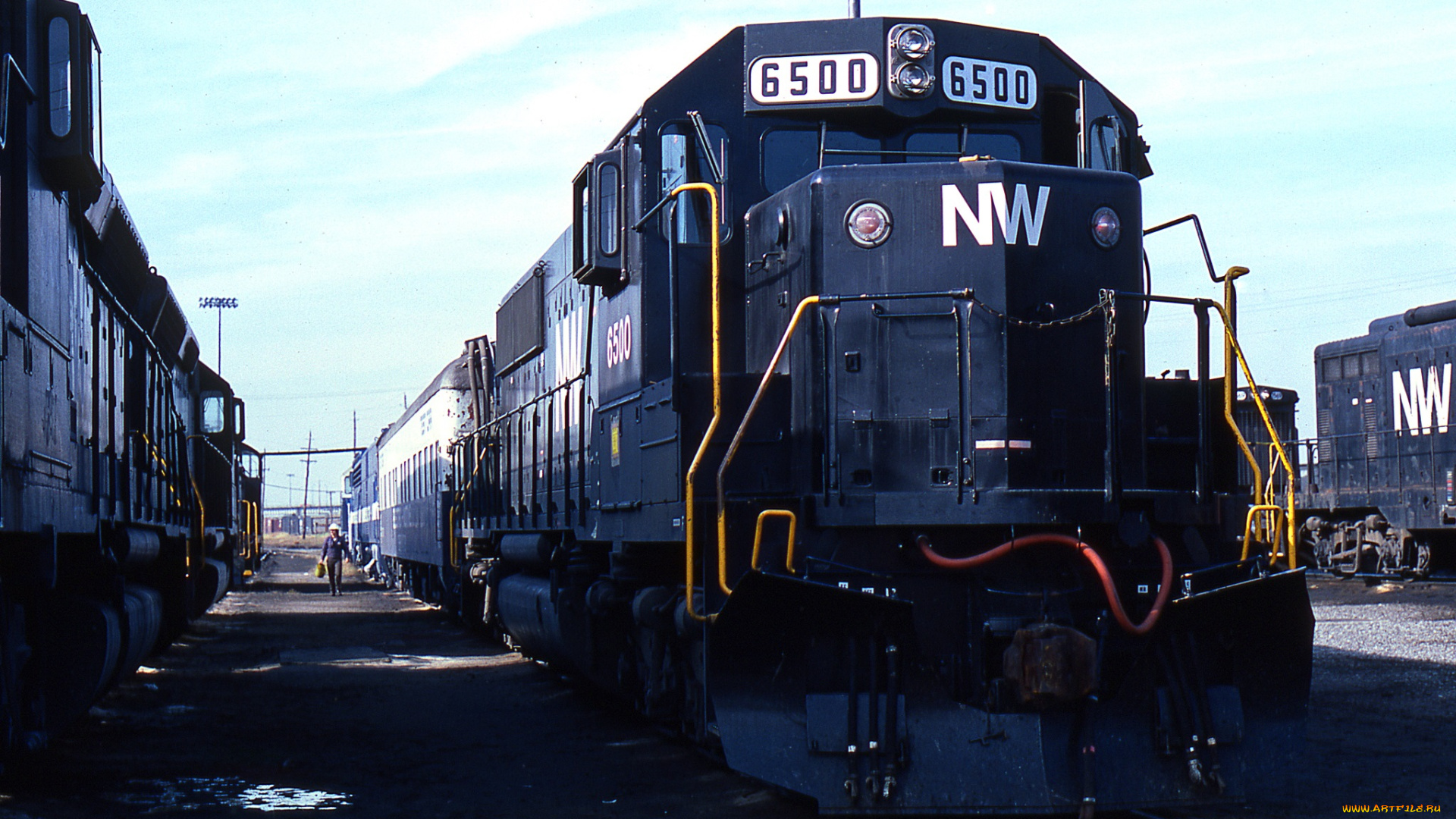 техника, локомотивы, рельсы, железная, дорога