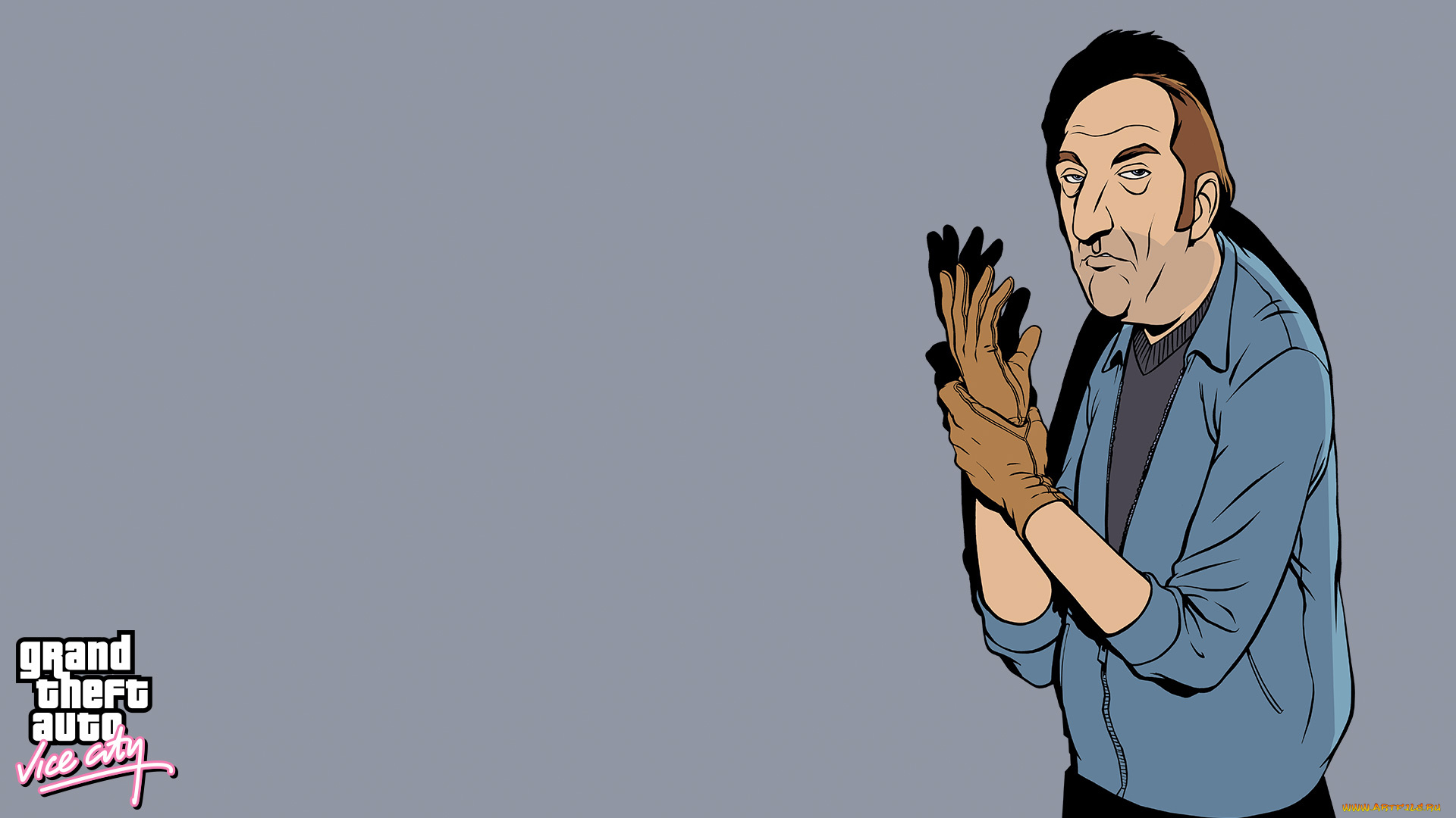 видео, игры, grand, theft, auto, , vice, city, перчатки, мужчина