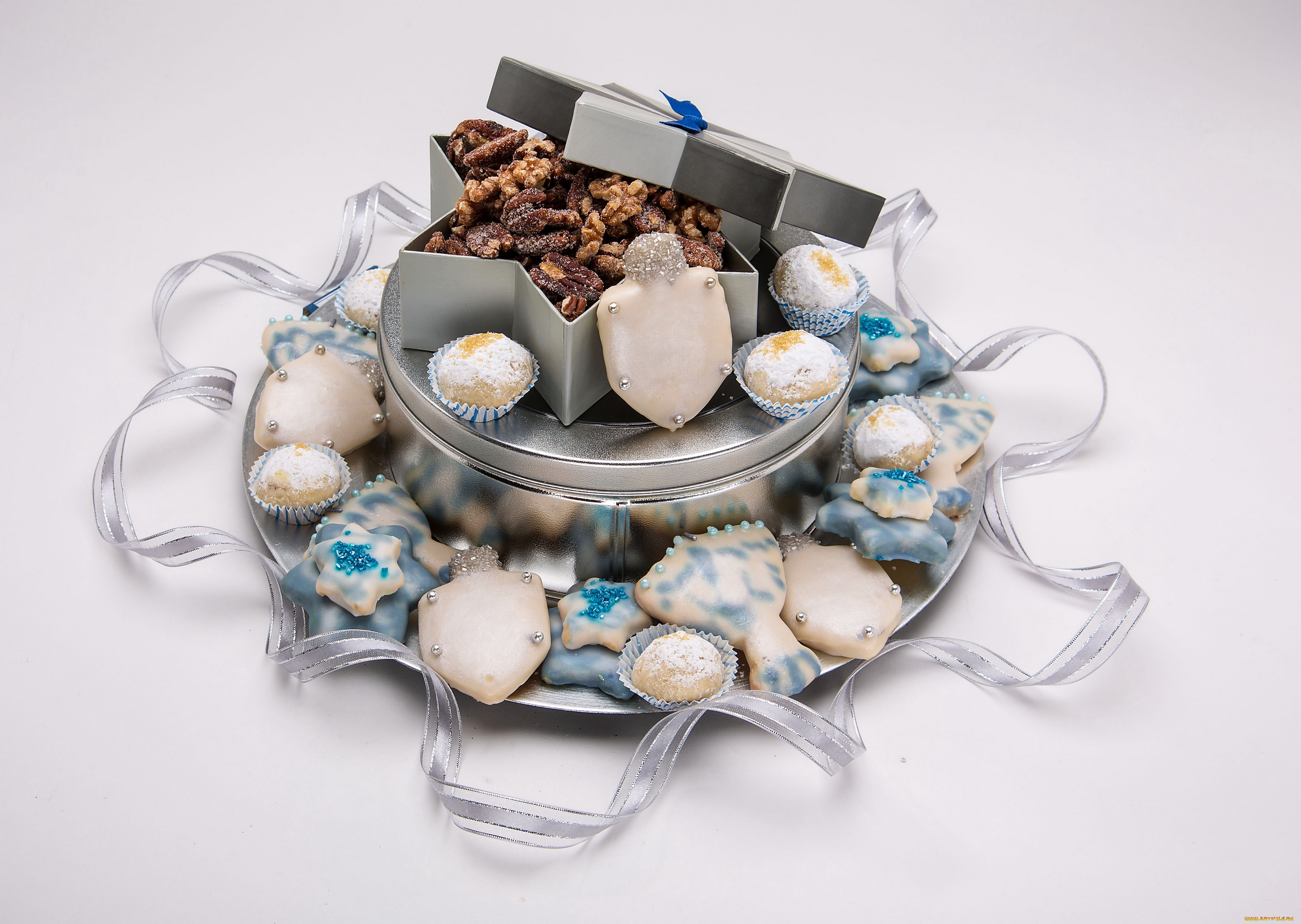 еда, пирожные, , кексы, , печенье, печенье, орехи, украшения