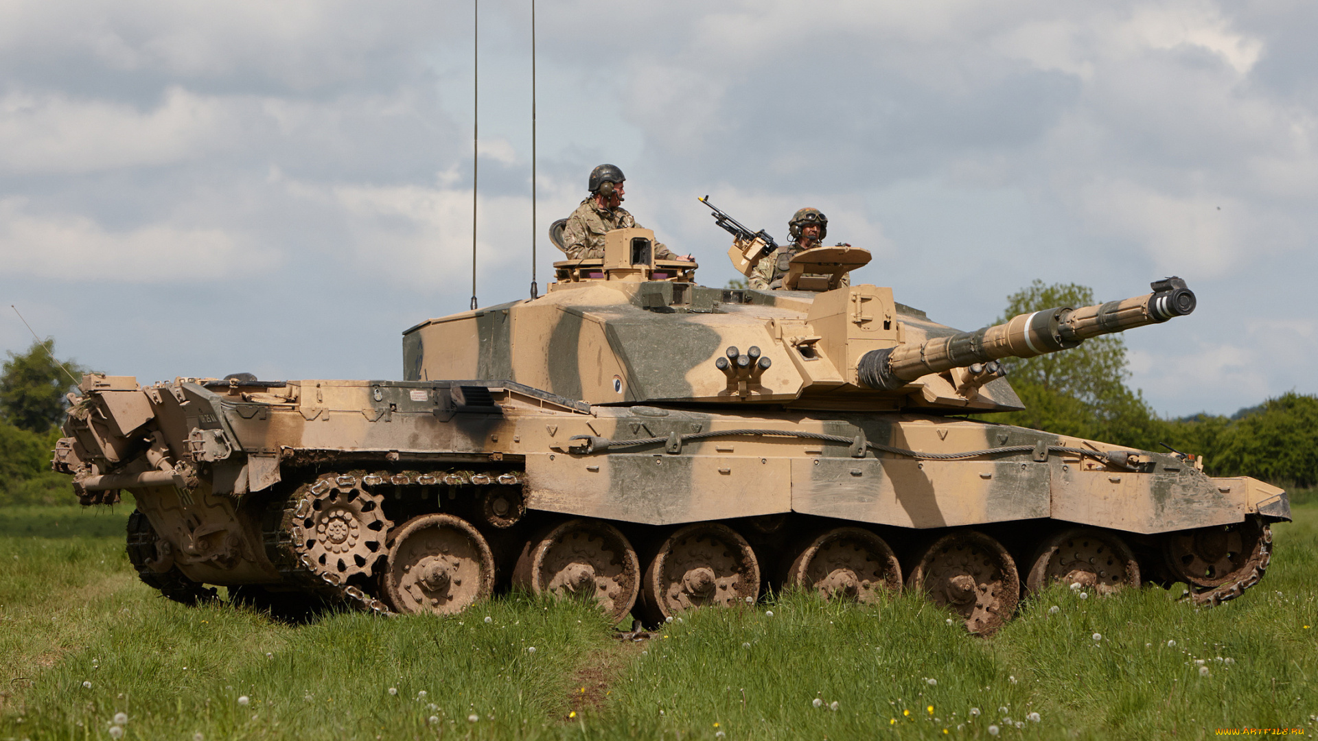 техника, военная, техника, challenger, 2, танк, боевой, Челленджер