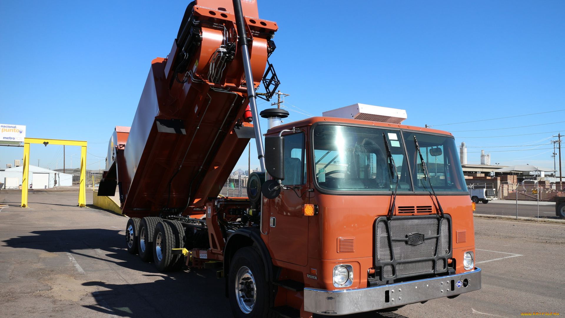 автомобили, мусоровозы, мусорщик