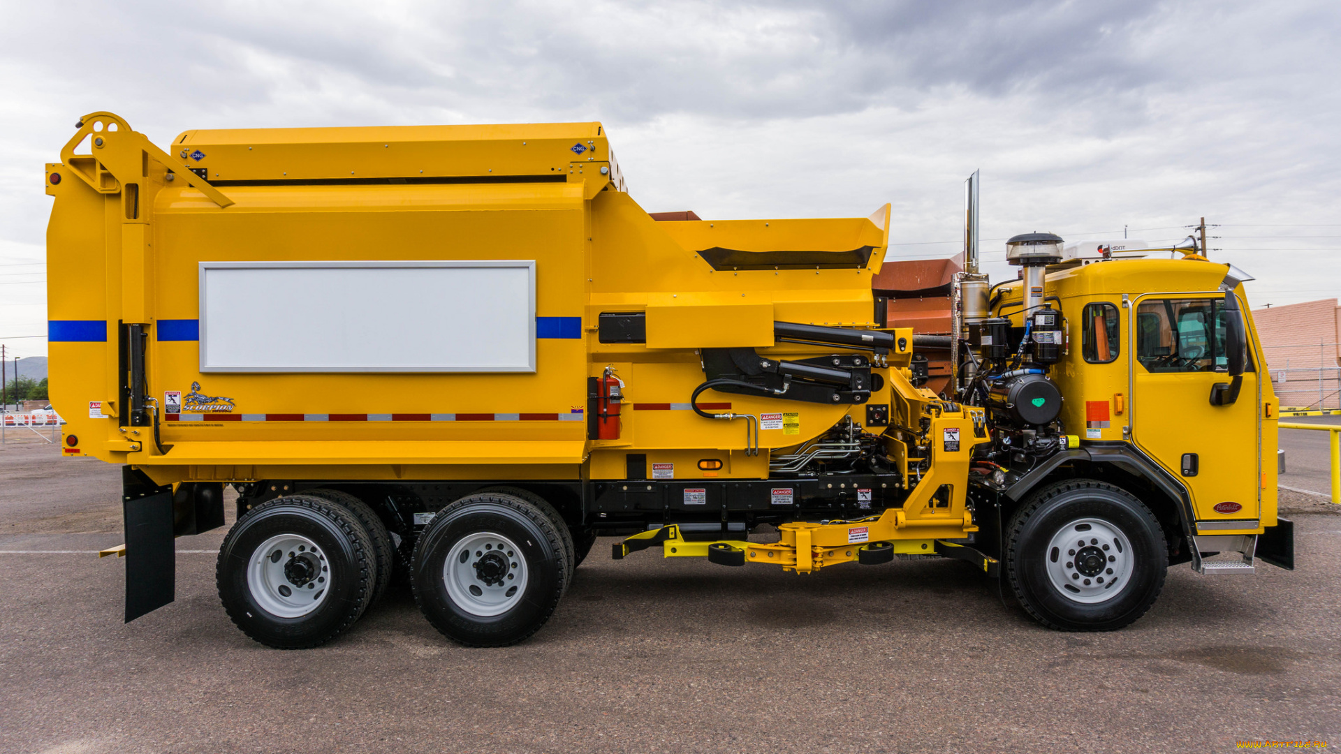 автомобили, мусоровозы, мусорщик