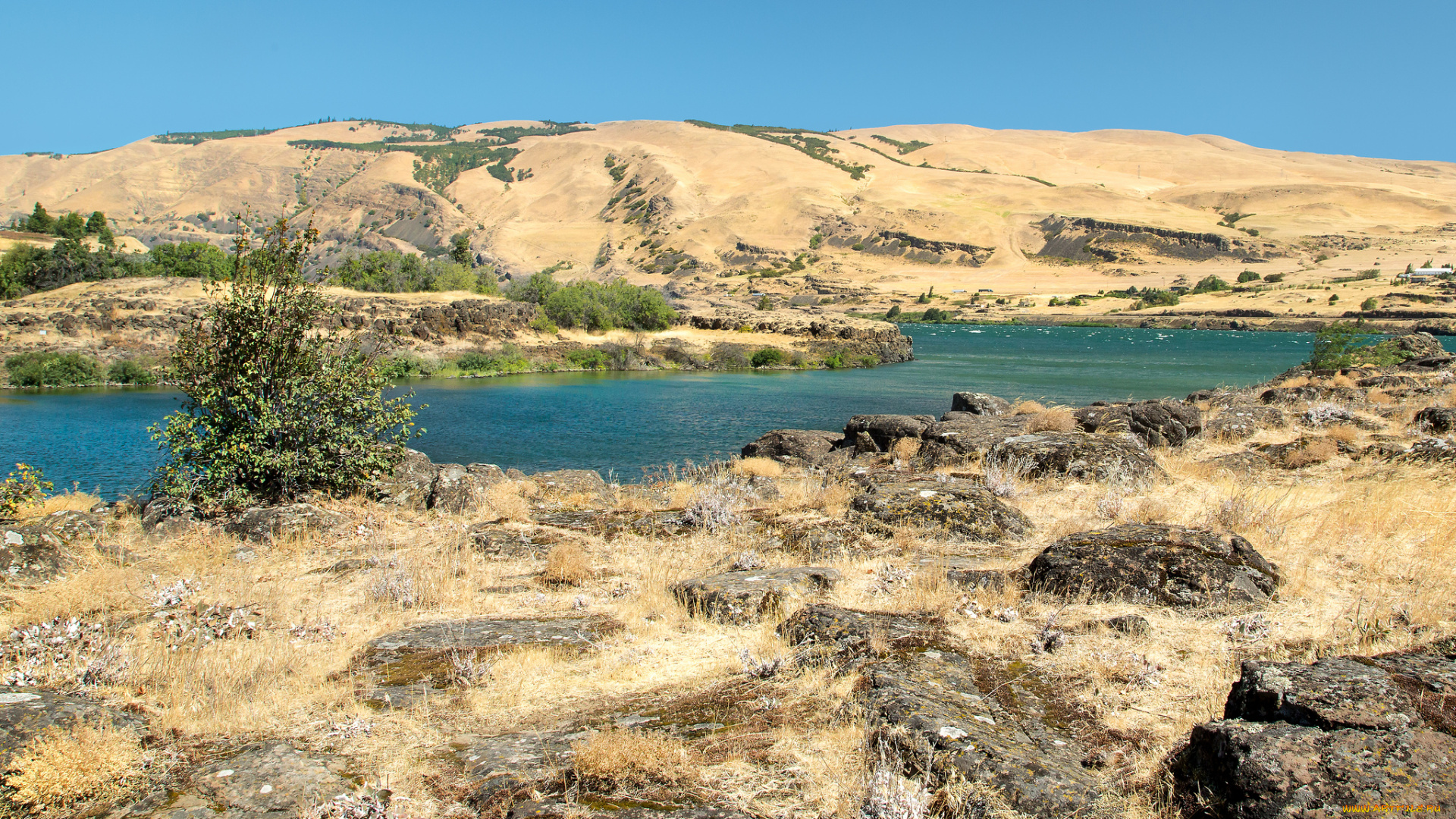 природа, реки, озера, пейзаж, небо