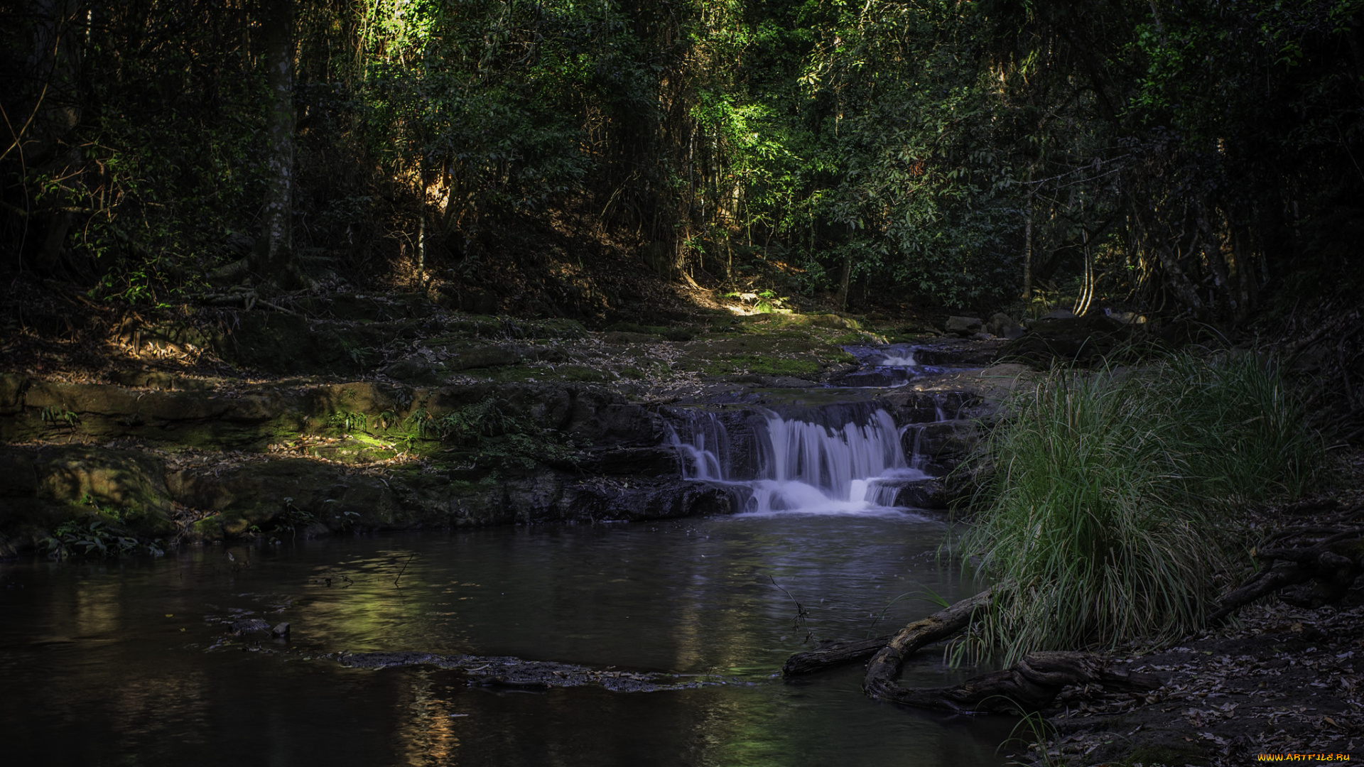 природа, водопады, водопад