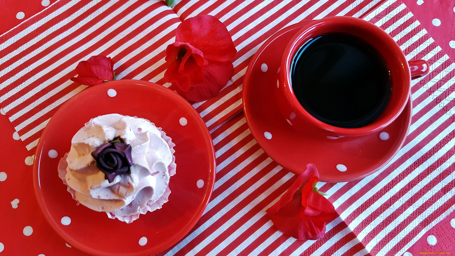 еда, кофе, , кофейные, зёрна, пирожное, маки