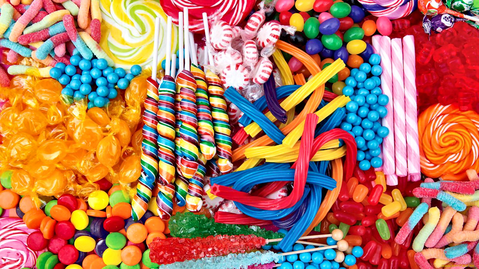 еда, конфеты, , шоколад, , сладости, много, драже, леденцы, ассорти