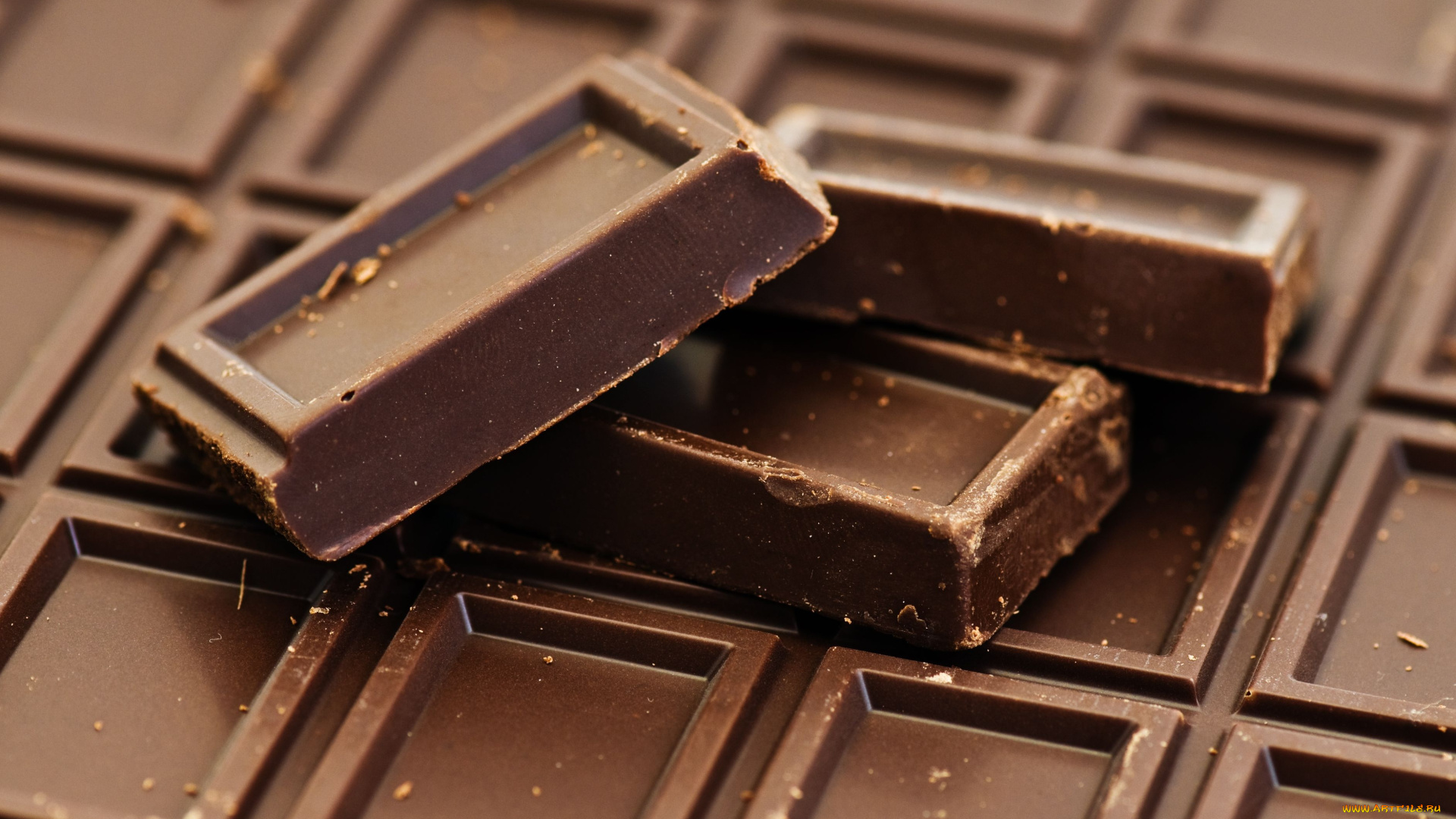 еда, конфеты, , шоколад, , сладости, плитка, куски, шоколад