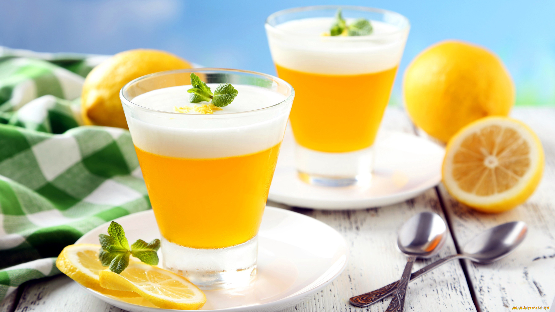 еда, мороженое, , десерты, мята, лимонный, лимоны, десерт