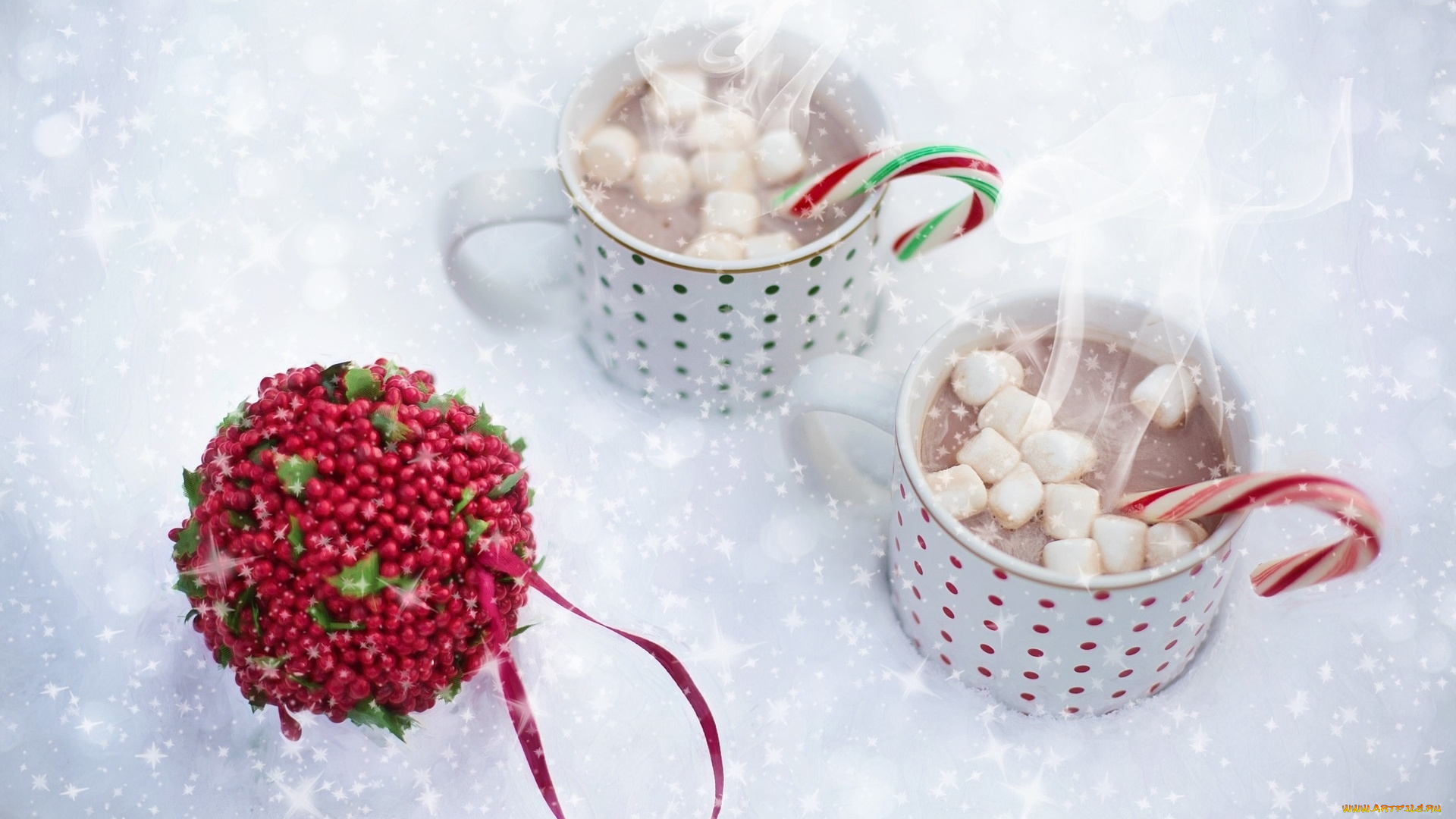 праздничные, угощения, какао