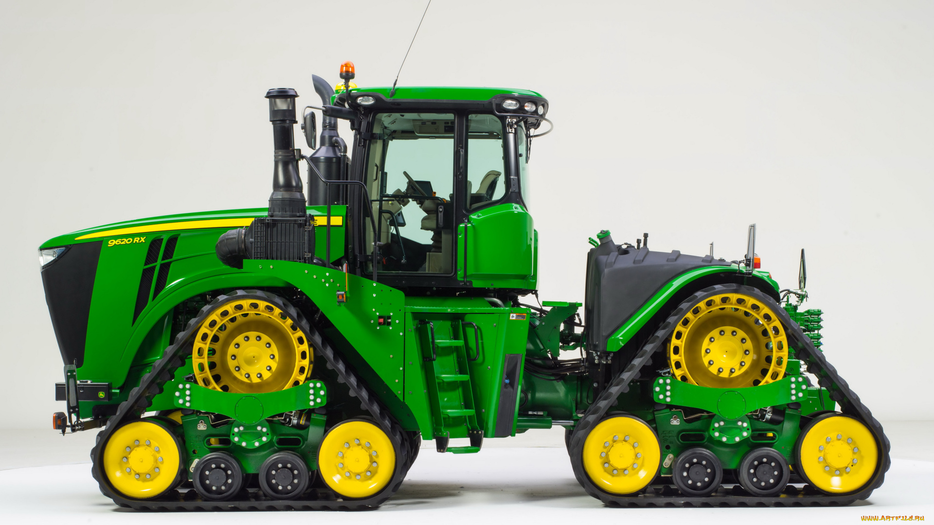 техника, тракторы, на, гусенецах, john, deere