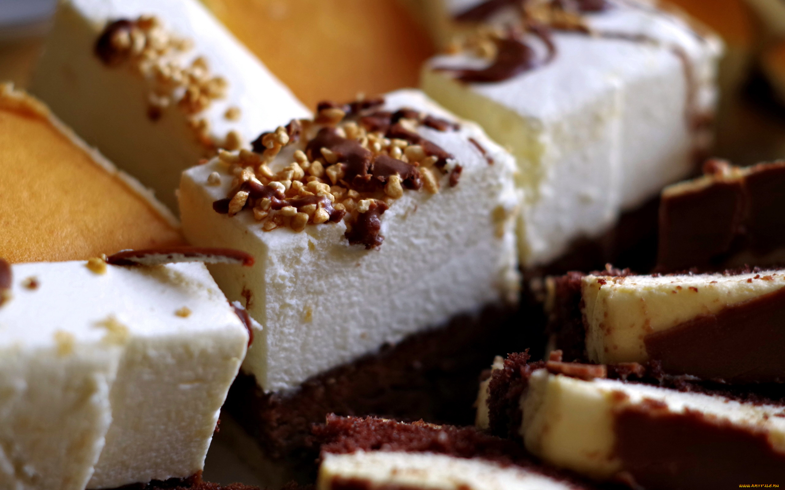 еда, пирожные, , кексы, , печенье, двухслойные, орехи