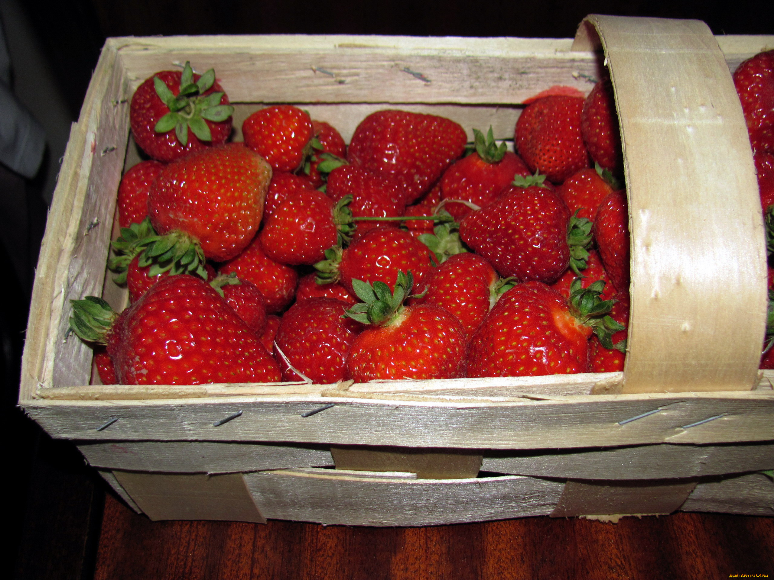 еда, клубника, , земляника, корзинка, ягоды