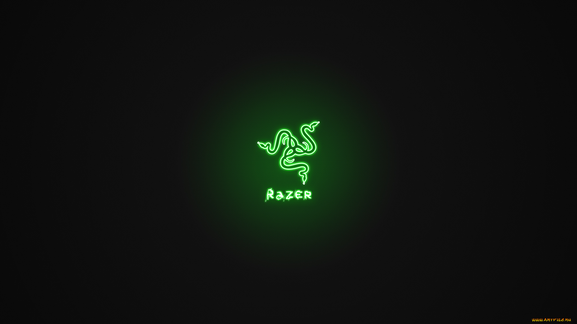 компьютеры, razer, логотип, фон