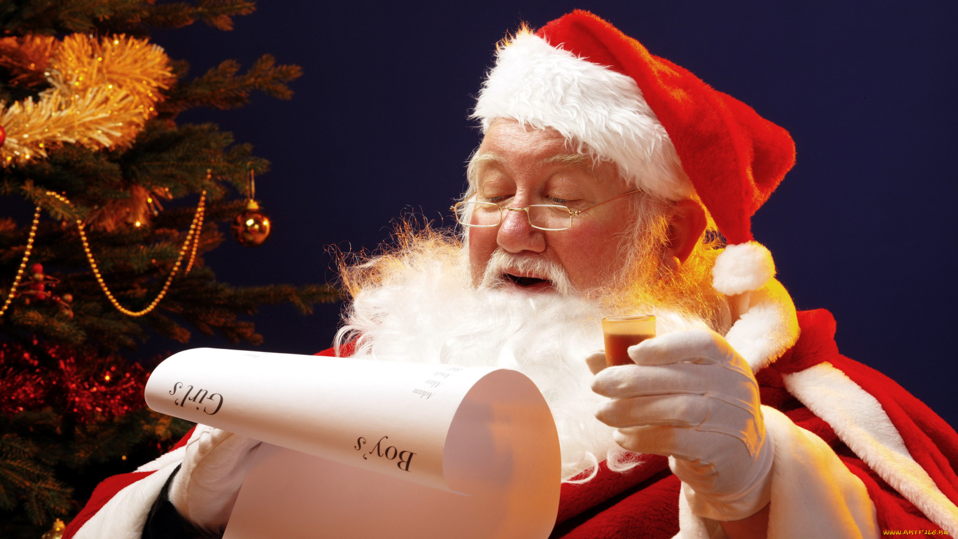 праздничные, дед, мороз, , санта, клаус, очки, письмо, борода, санта