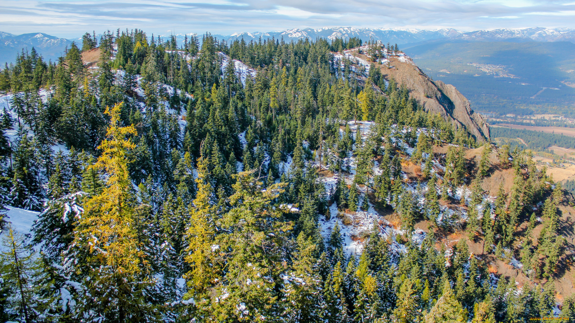 природа, горы, простор