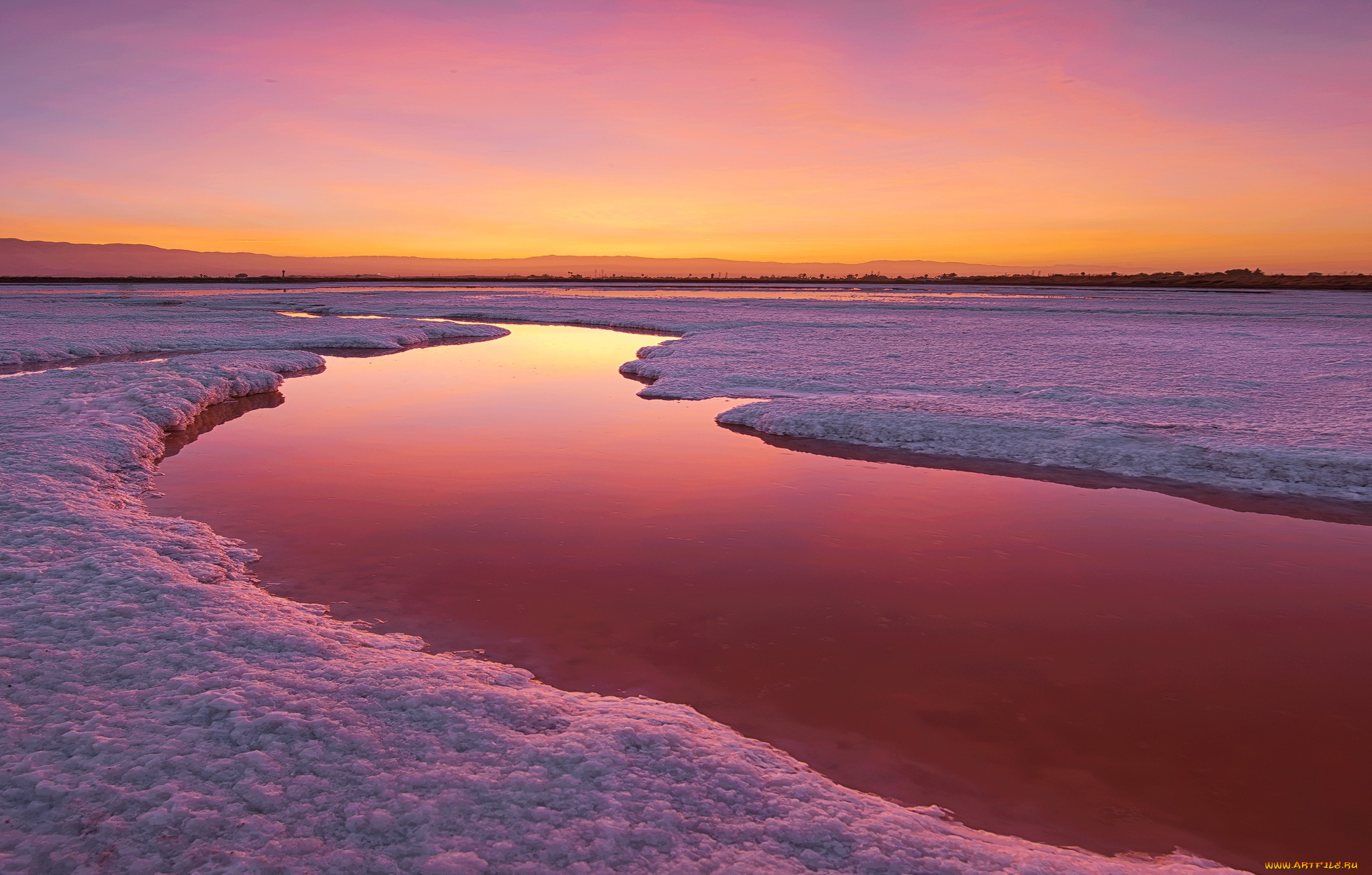 природа, реки, озера, закат, река