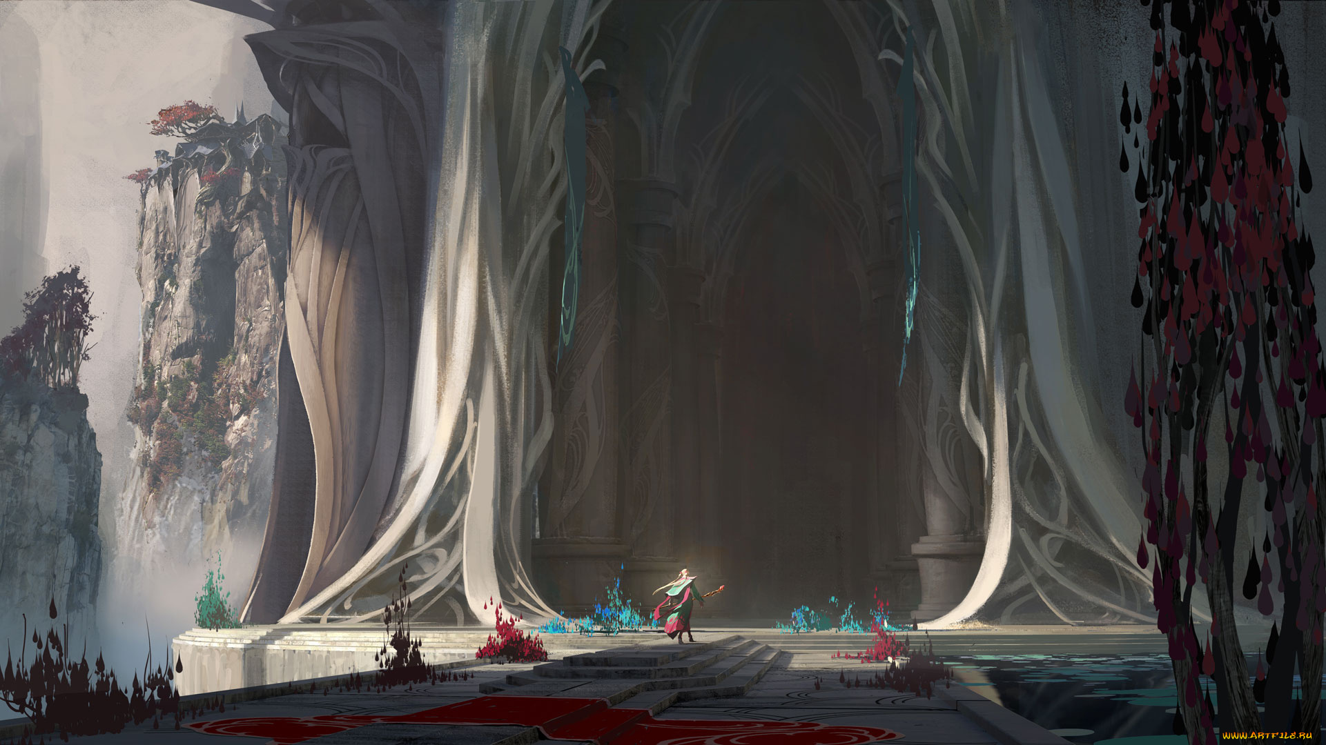 видео, игры, league, of, legends, league, of, legends, ionia, lore