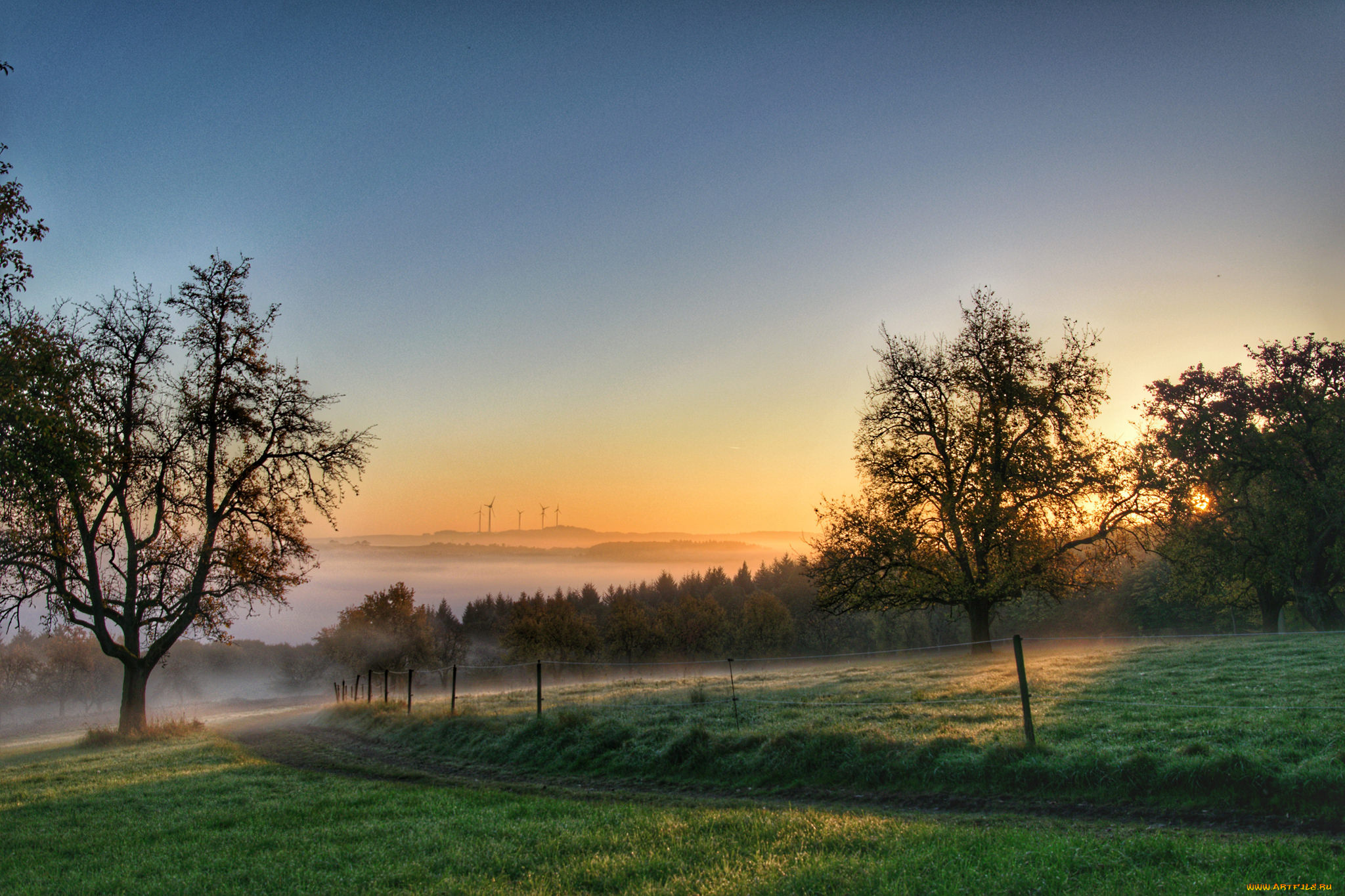 природа, восходы, закаты, простор