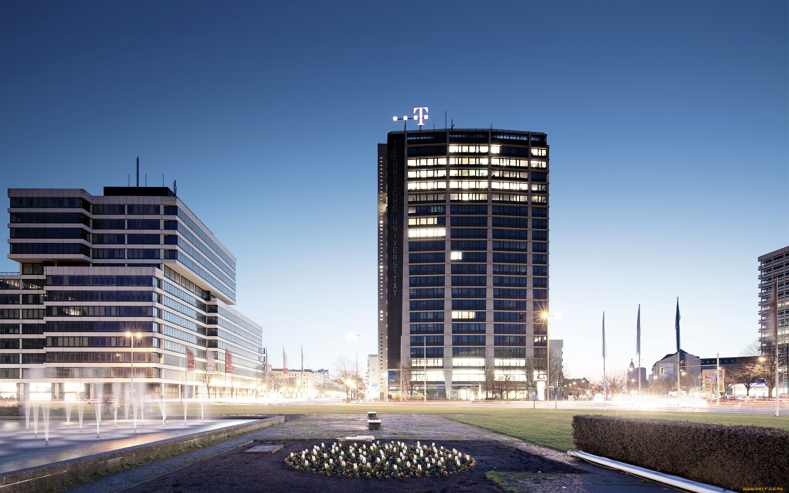 города, берлин, , германия, небоскреб