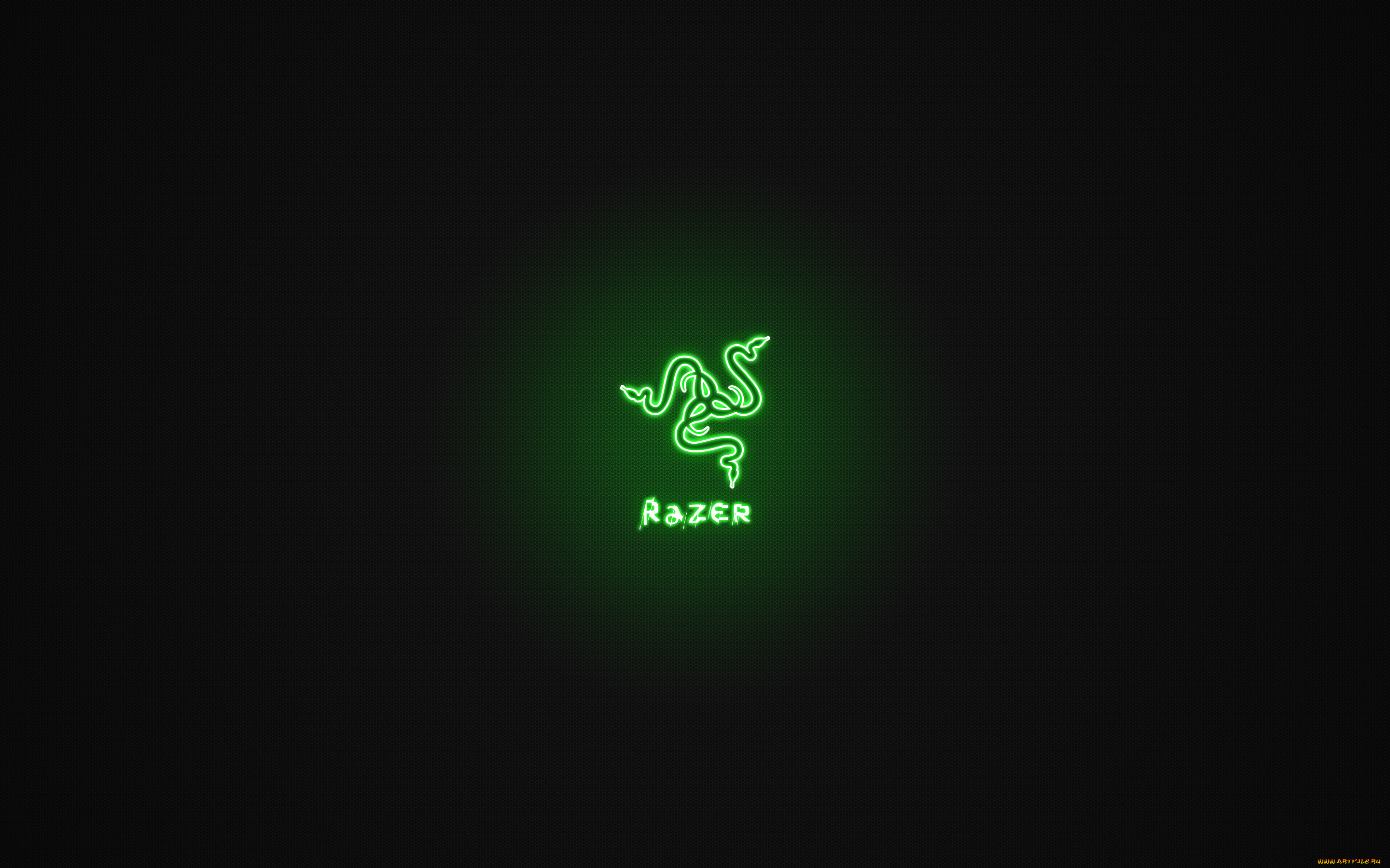 компьютеры, razer, логотип, фон