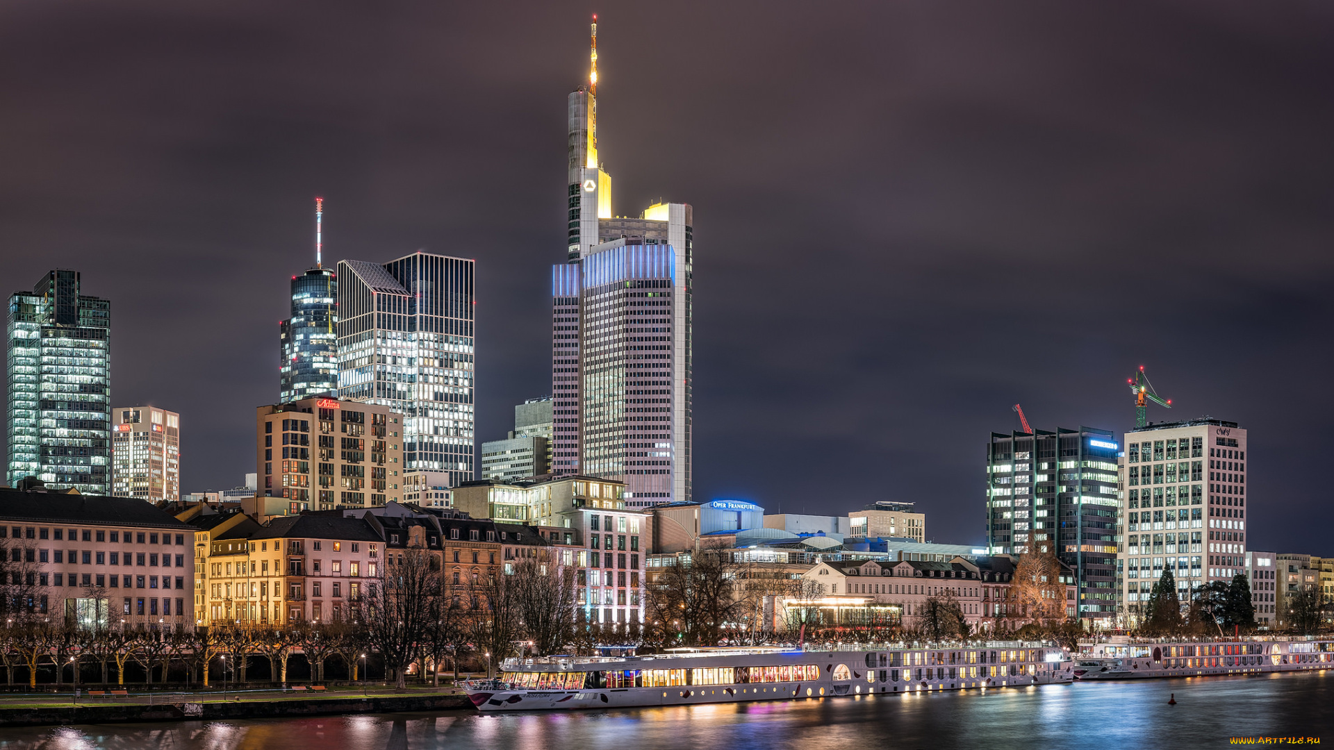 frankfurt, am, main, города, франкфурт-на-майне, , германия, простор