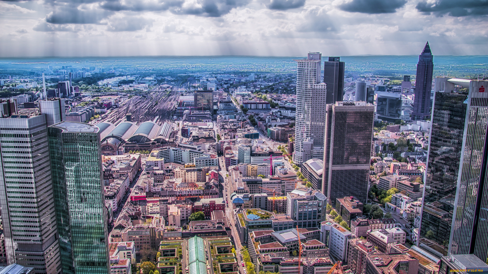 frankfurt, am, main, города, франкфурт-на-майне, , германия, простор