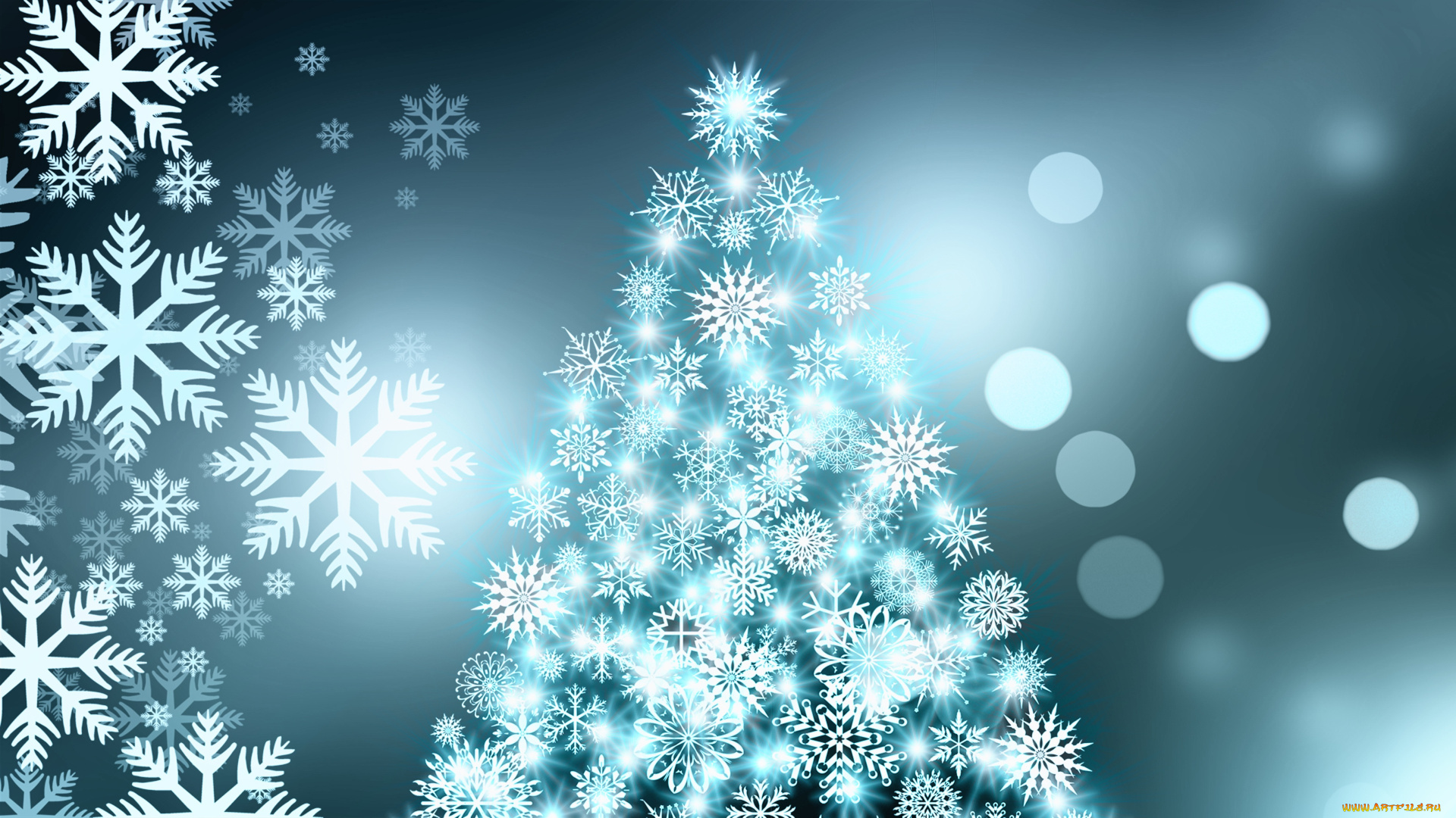 праздничные, векторная, графика, , новый, год, новый, год, снежинки, ёлочка