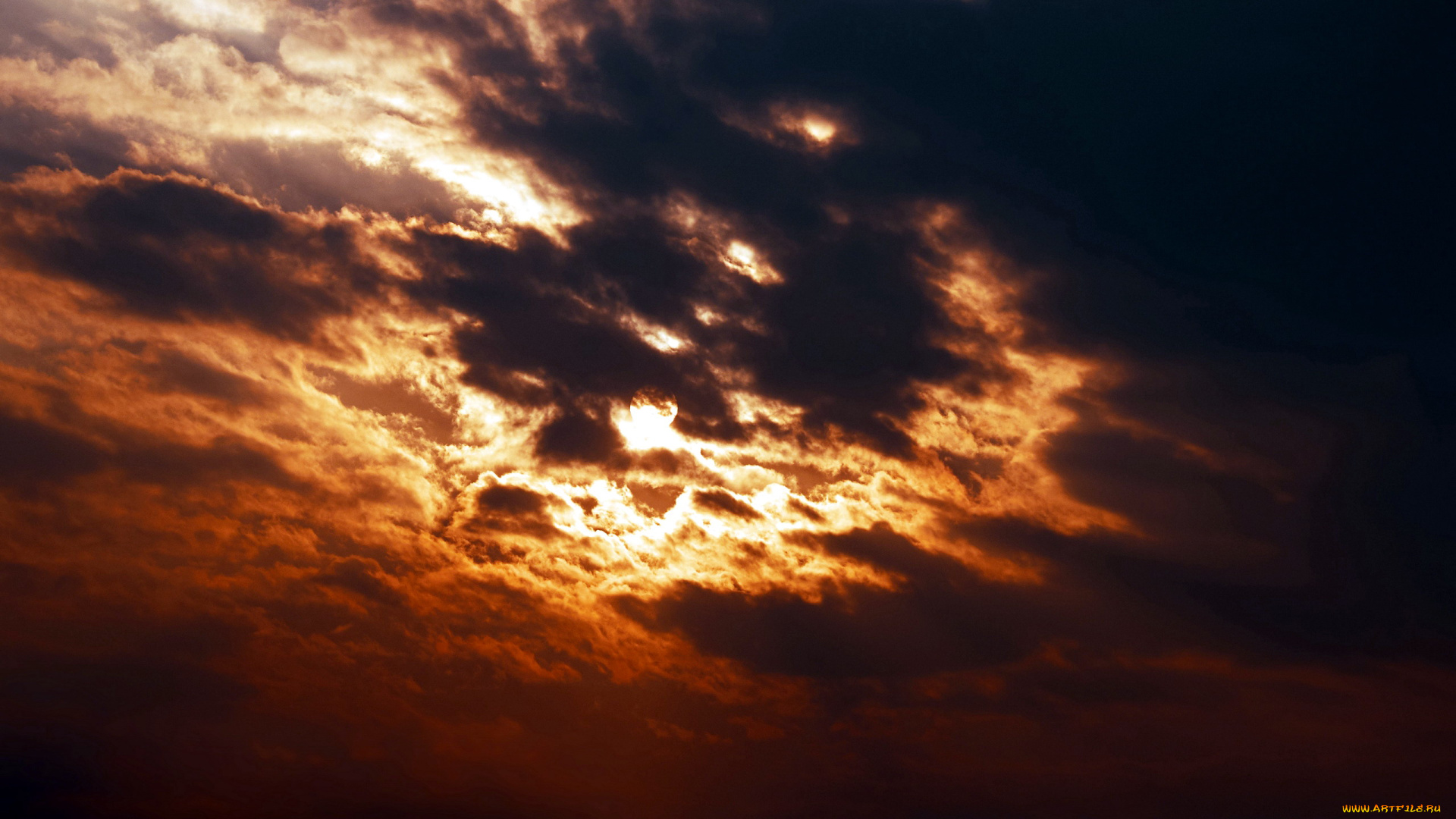 природа, облака, тучи