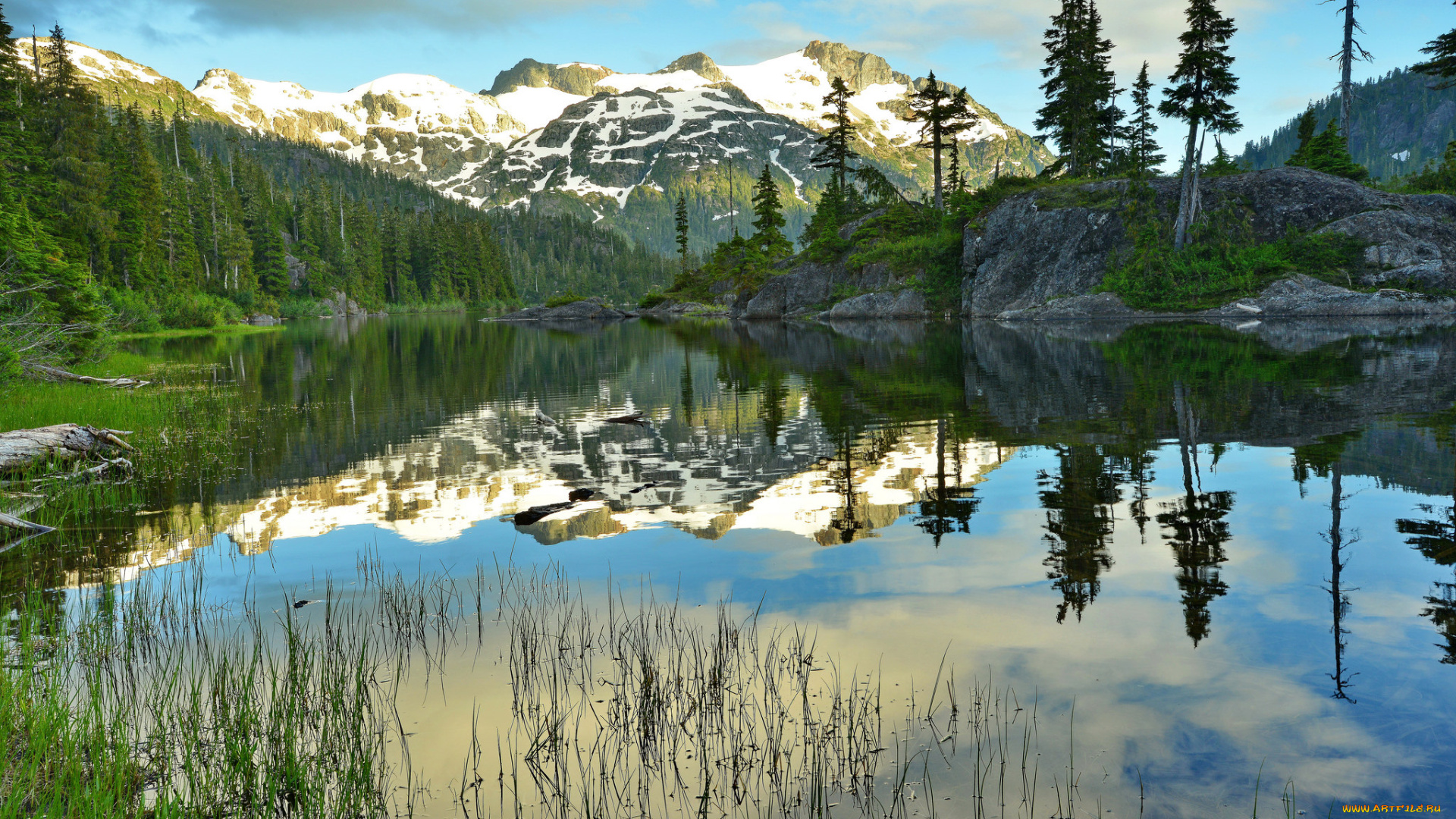 природа, реки, озера, простор