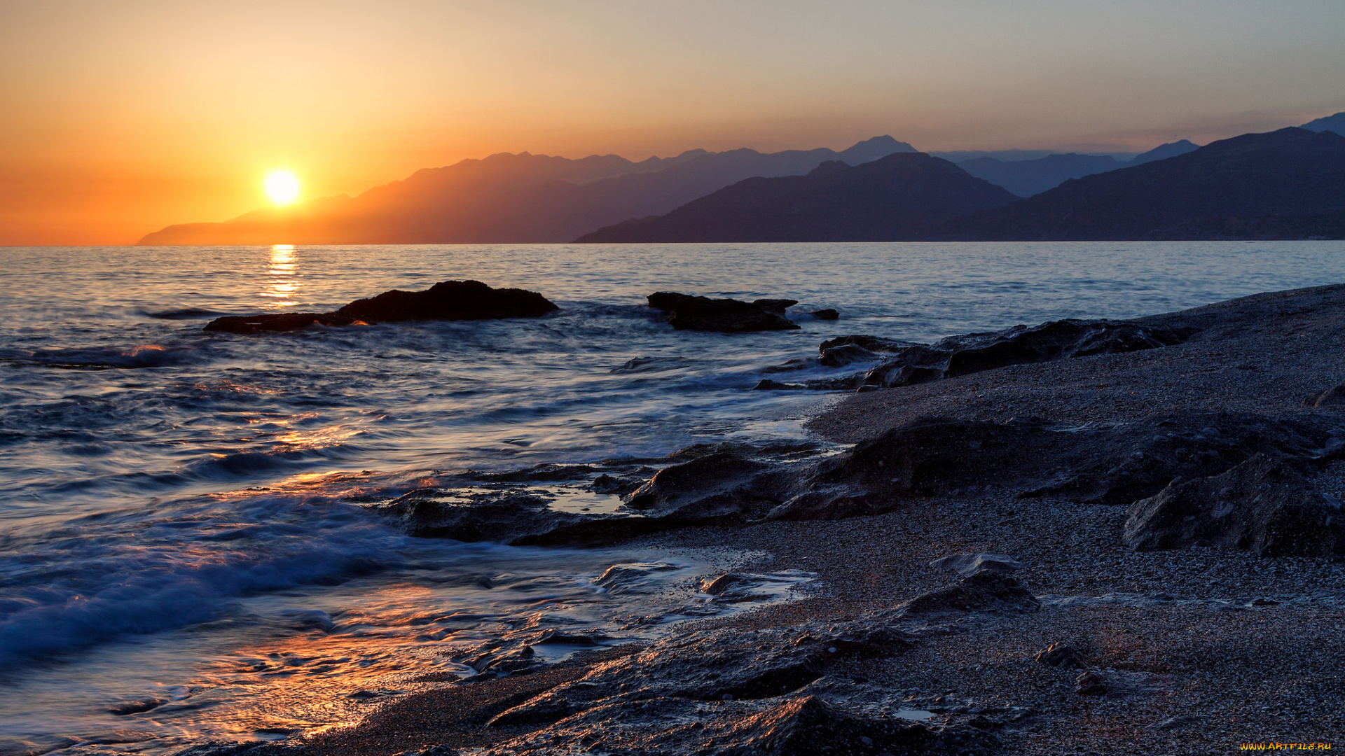 природа, восходы, закаты, простор