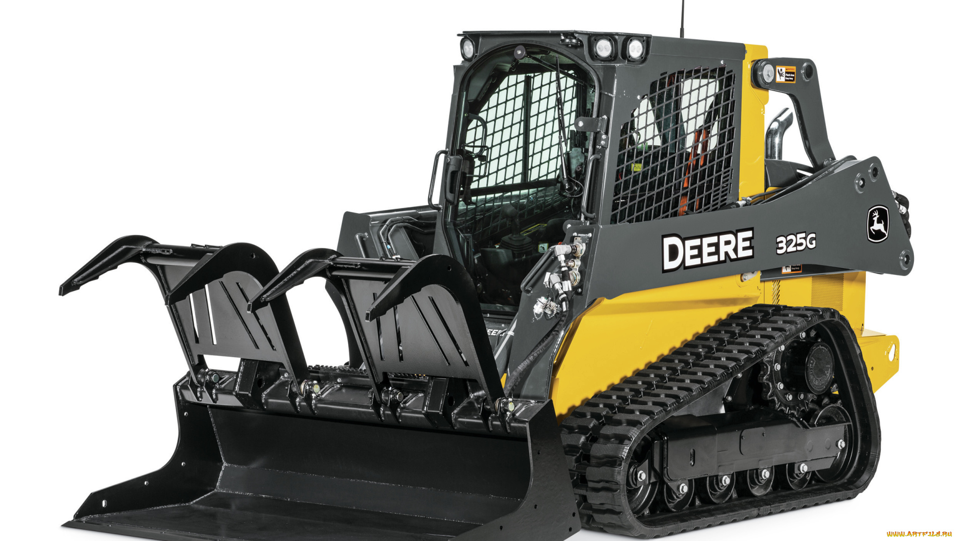 техника, фронтальные, погрузчики, john