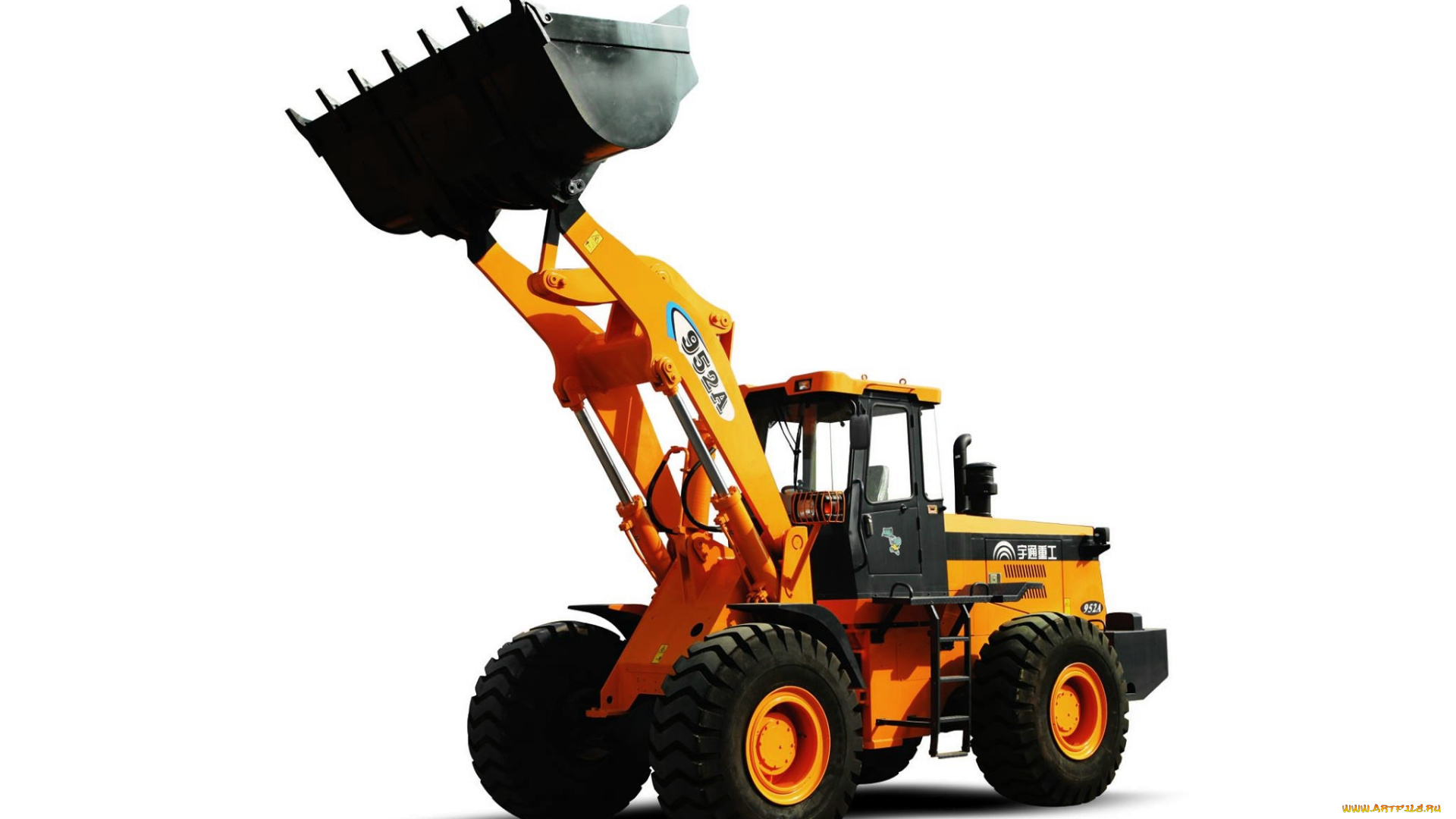 техника, фронтальные, погрузчики, yutong